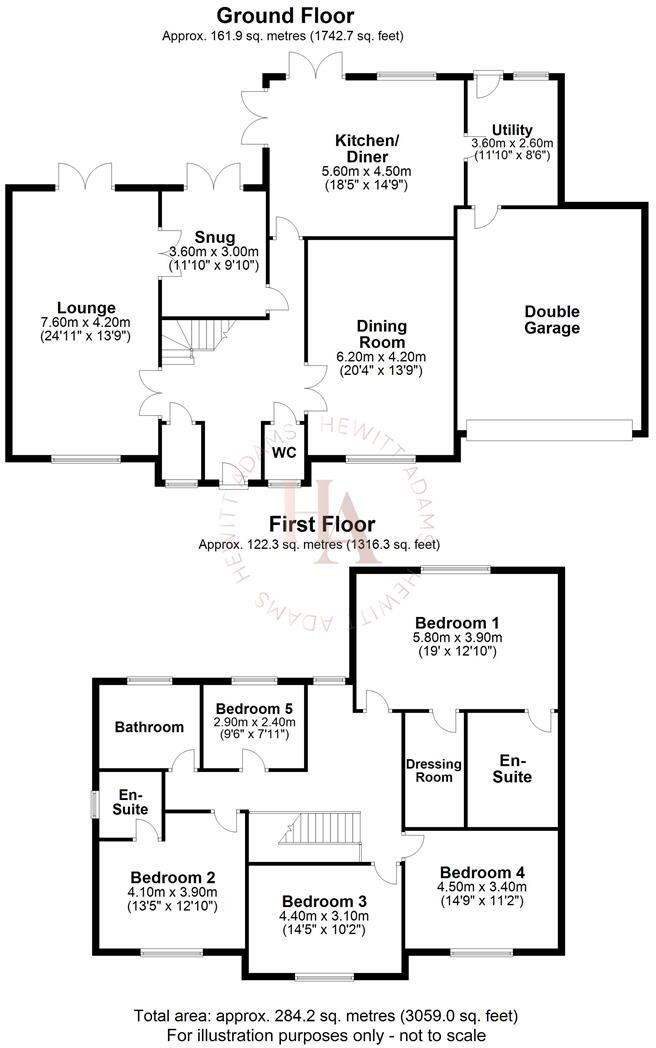Dale Gardens, Heswall, Wirral floorplan
