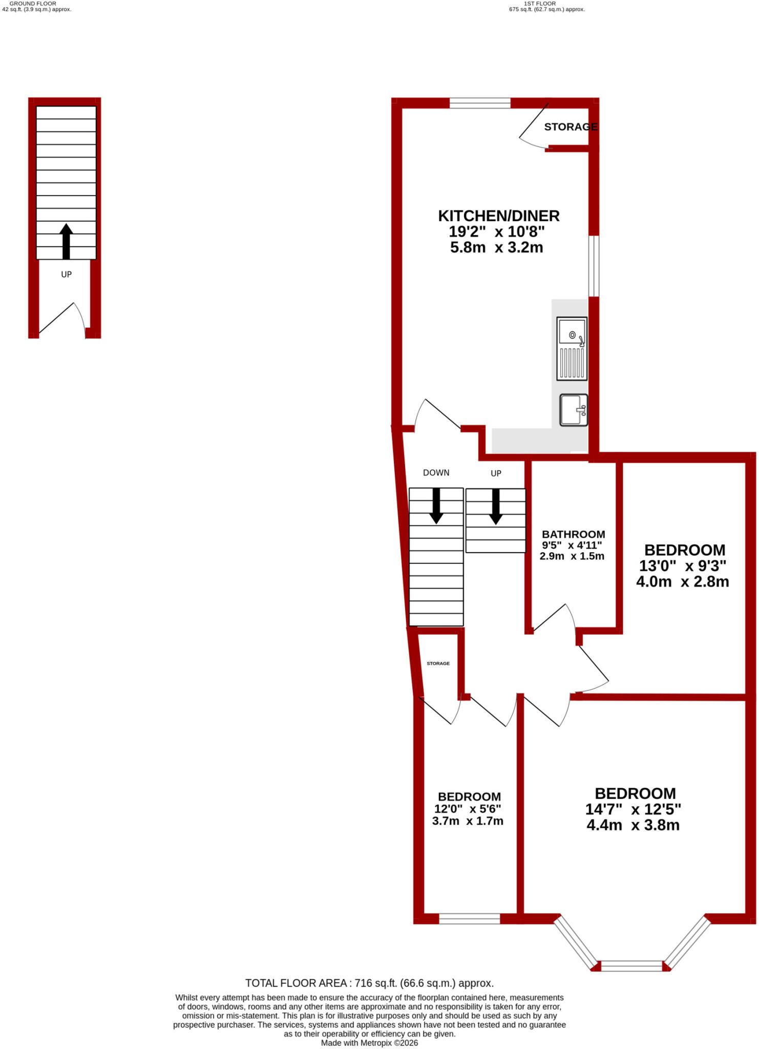 Station Road, Wood Green, London, N22 floorplan