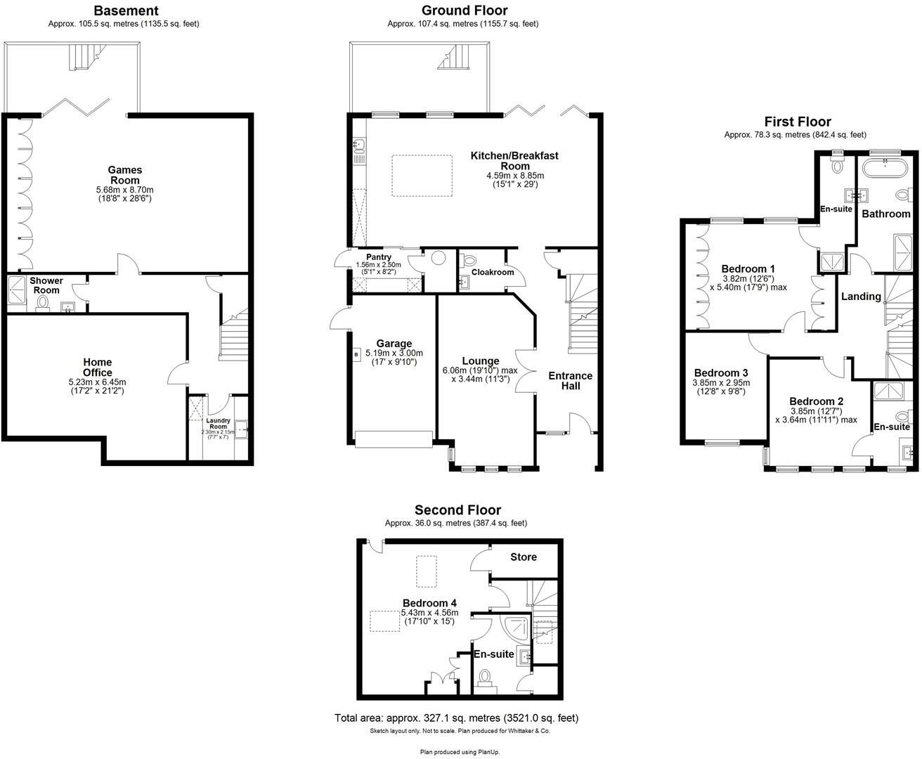 Maple Road, Harpenden floorplan