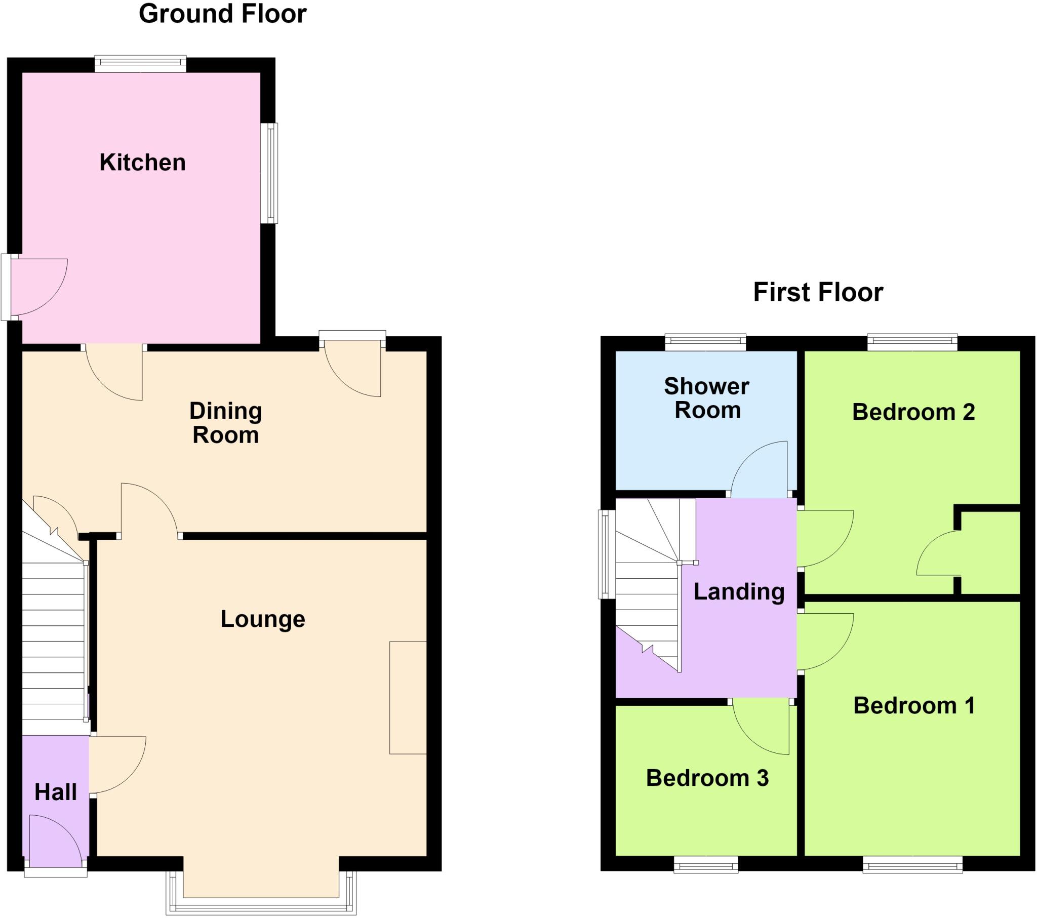 Leyfield Road, Leyland, Lancashire floorplan