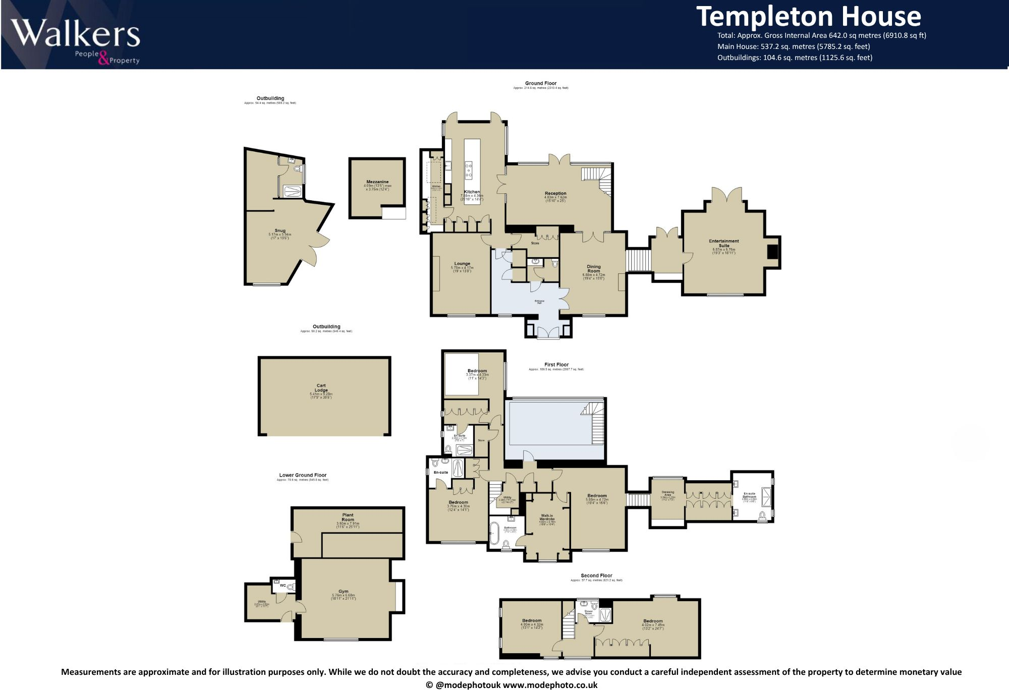 Honeypot Lane, Stock floorplan