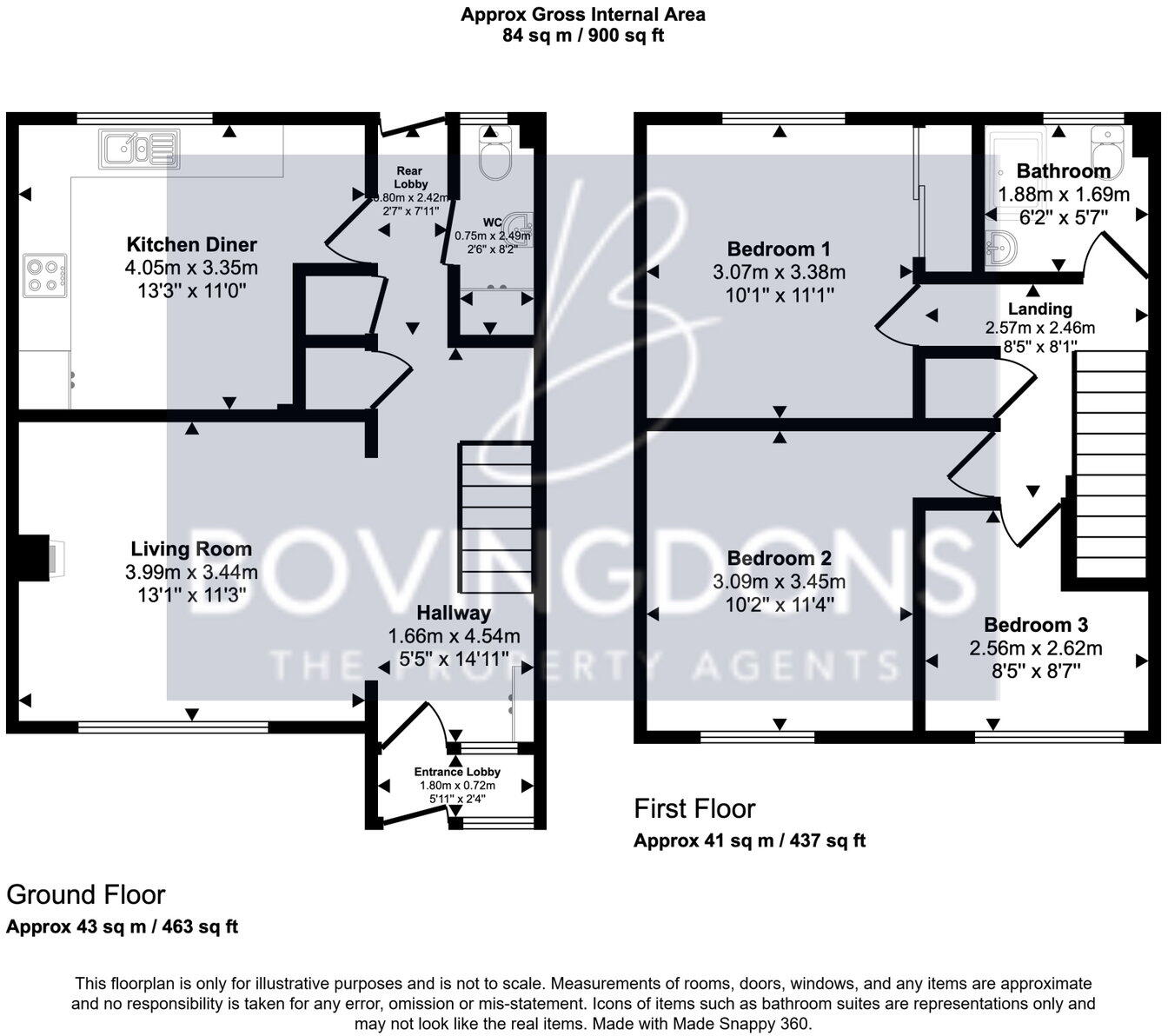 West Drive Gardens, Soham floorplan