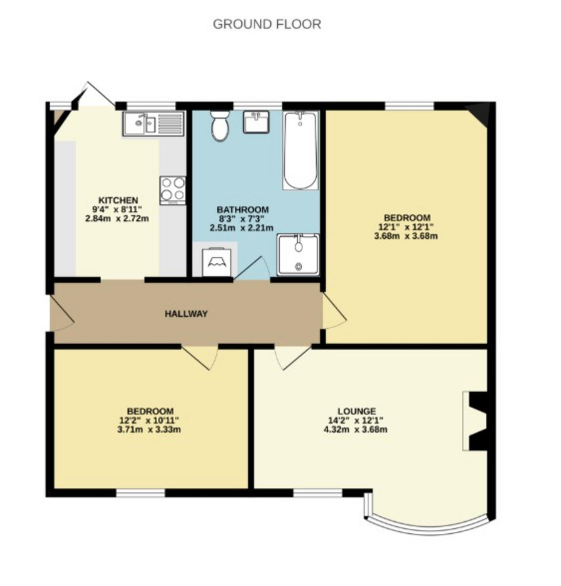 Upminster Road, HORNCHURCH floorplan