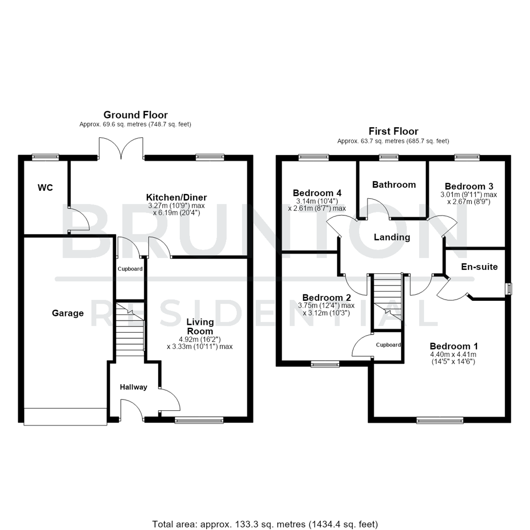 The Maples, Great Park, Newcastle upon Tyne floorplan