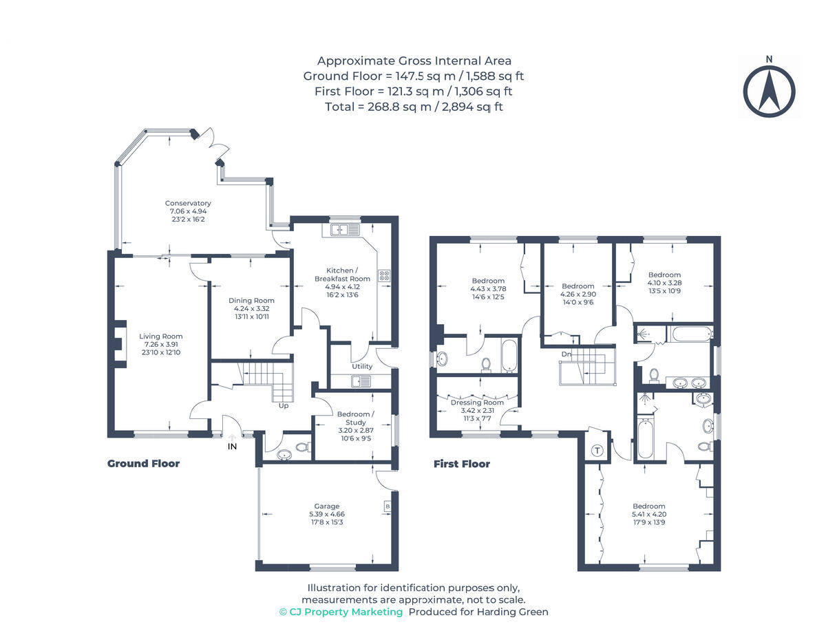 Penington Road, Beaconsfield, HP9 floorplan