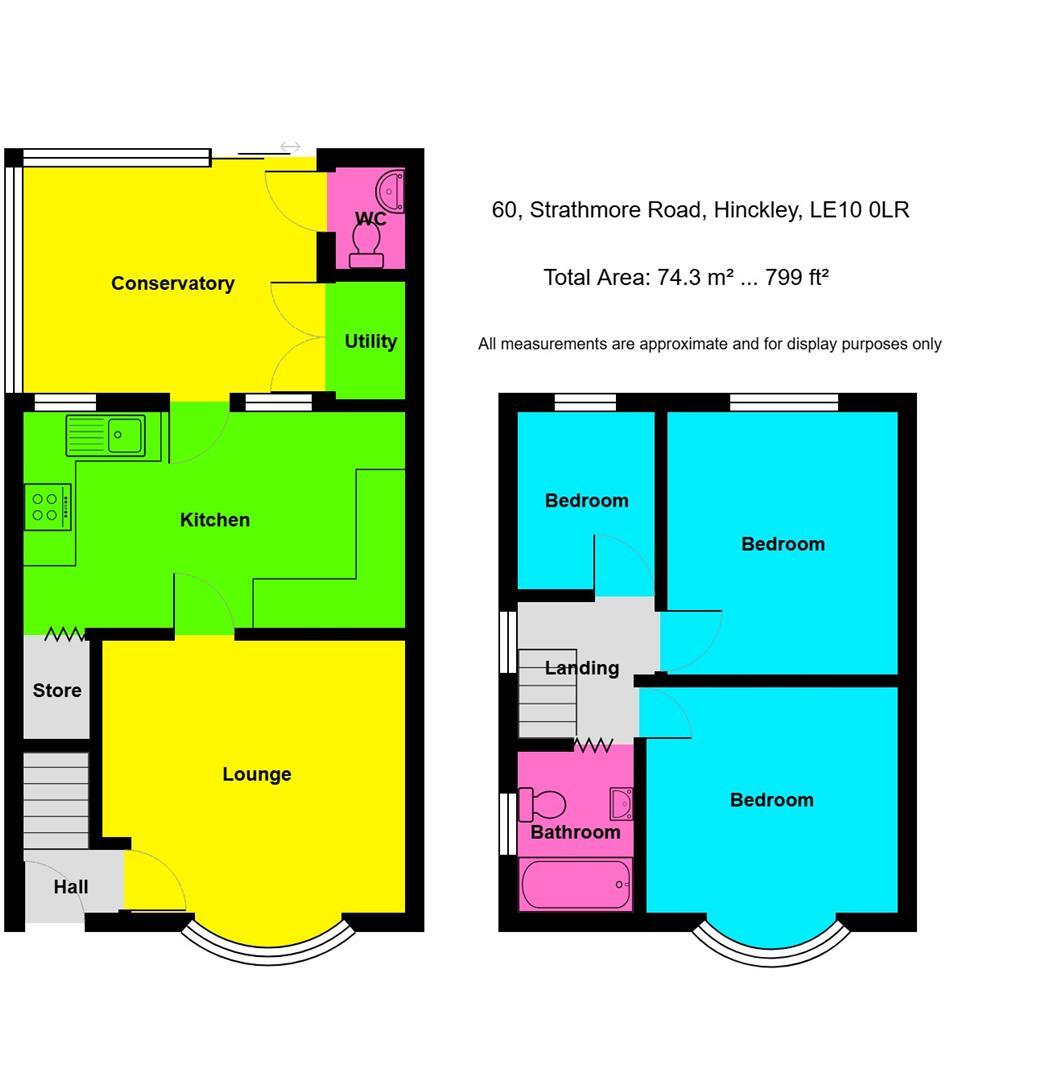 Strathmore Road, Hinckley floorplan