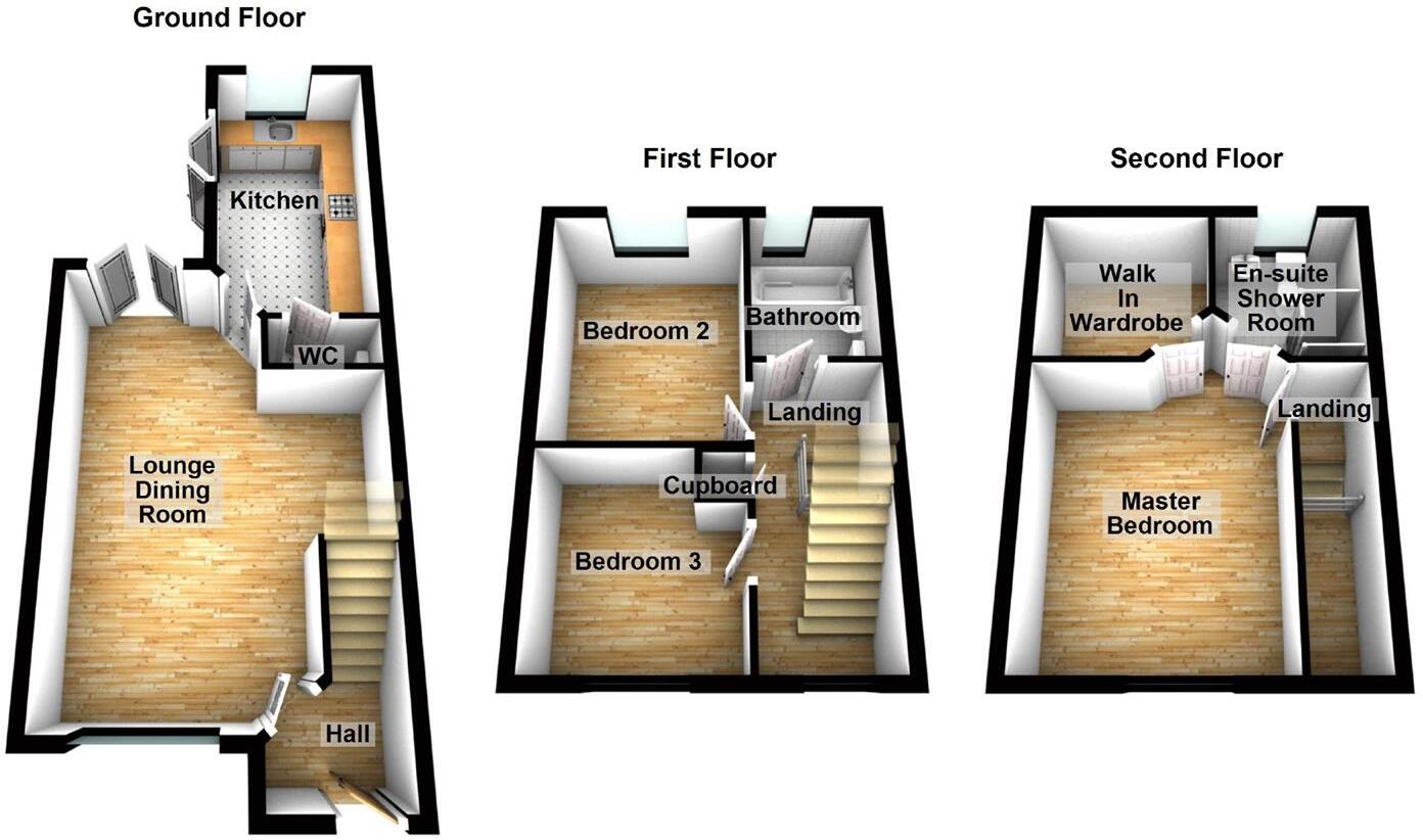 Walton Gardens, Hadrian Village floorplan