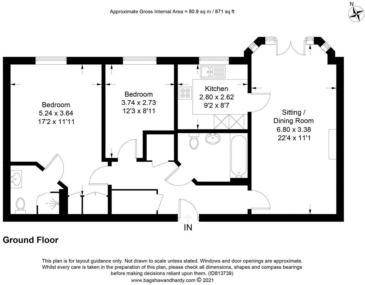 Harroway Manor, Fetcham, KT22 floorplan