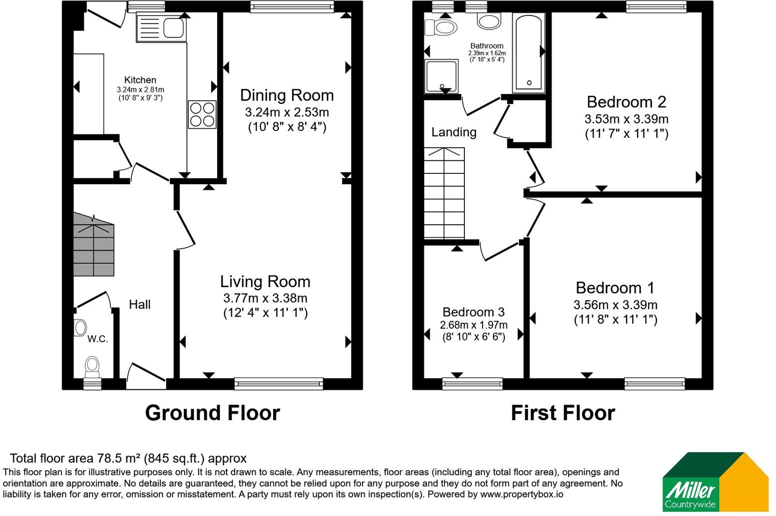 Weir Road, Plymouth, Devon, PL6 floorplan