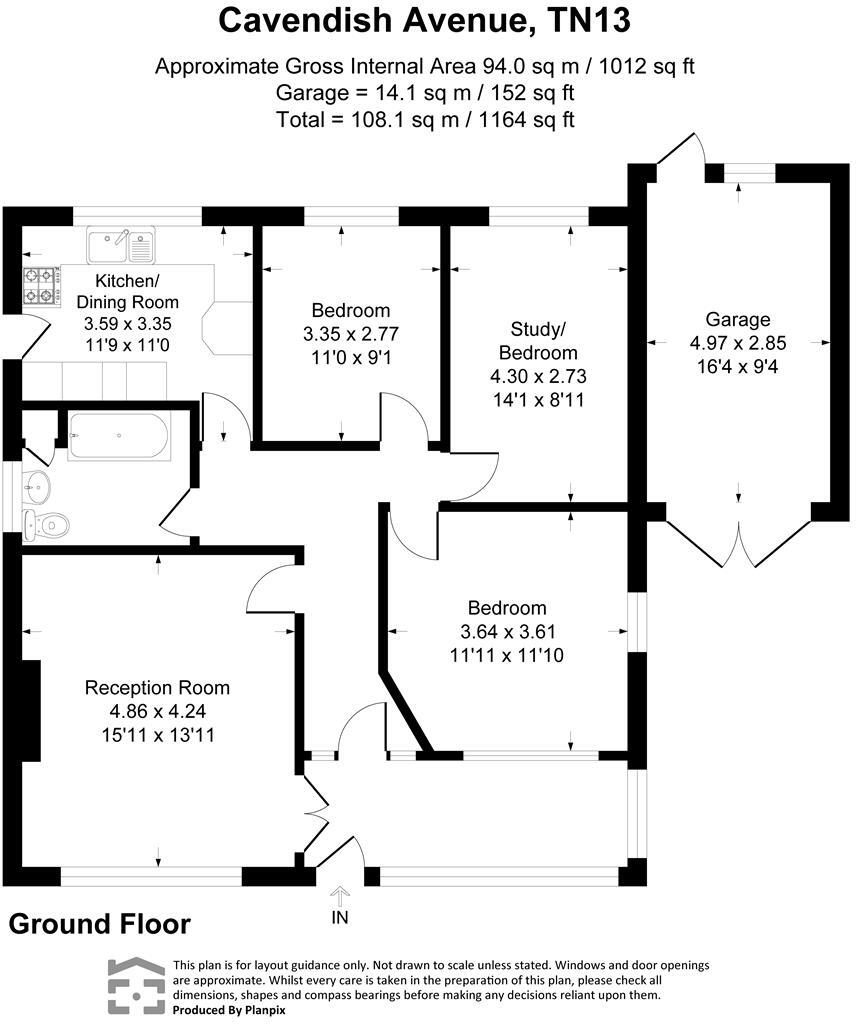 Cavendish Avenue, Sevenoaks floorplan