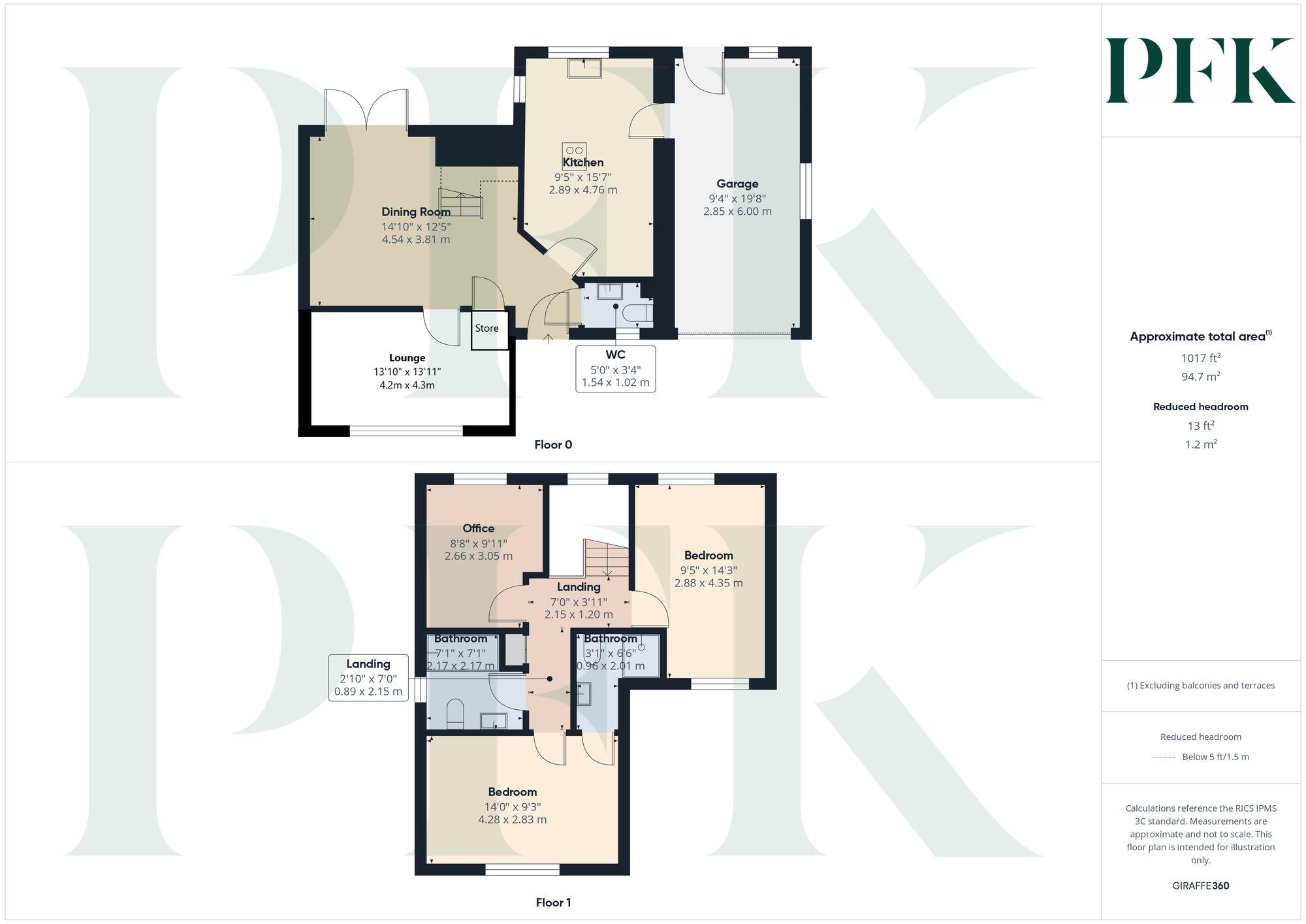 Pottery Lane, Dearham, CA15 floorplan