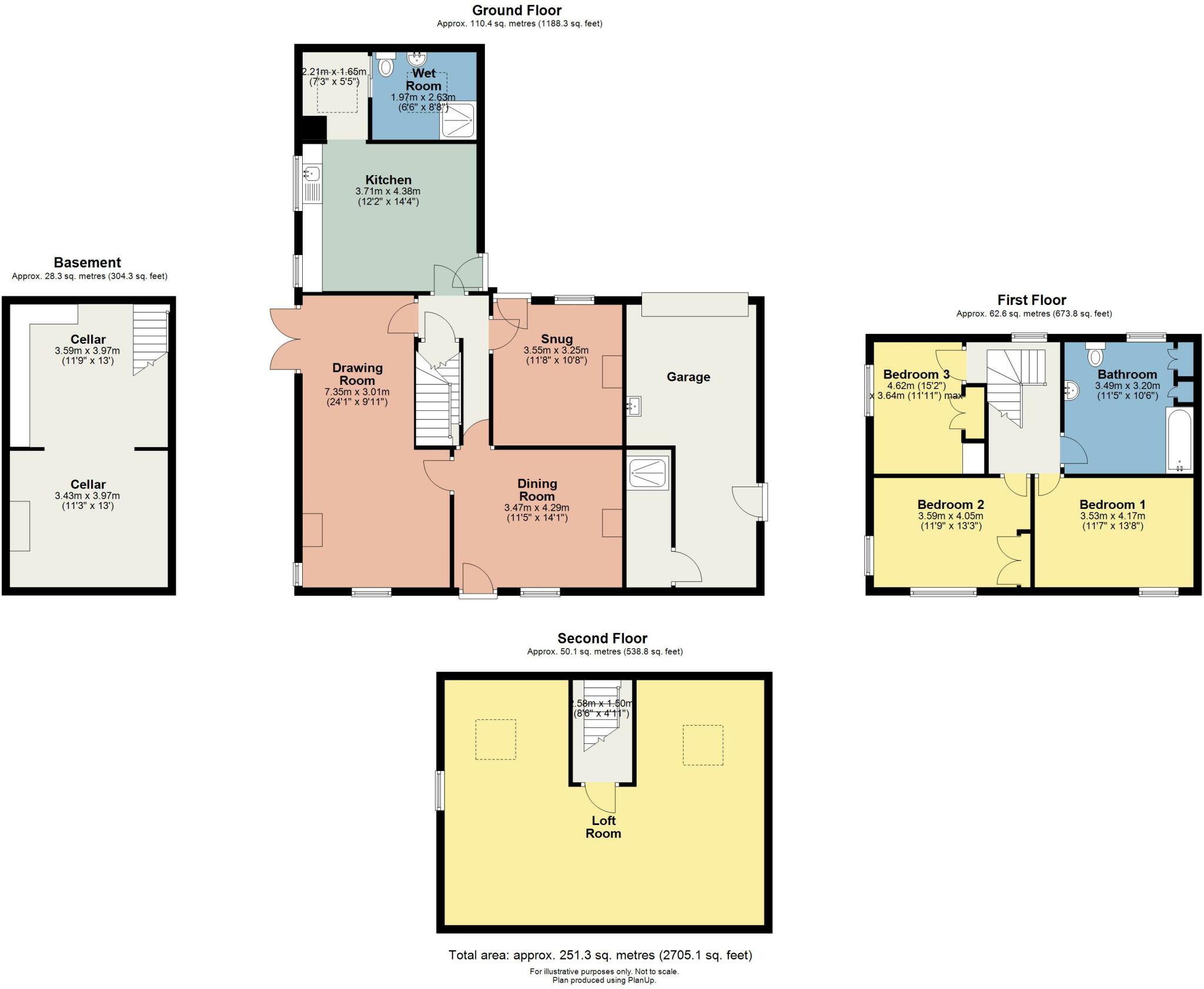 Kaker Mill Farm, Preston Patrick, Milnthope, LA7 7NZ  floorplan