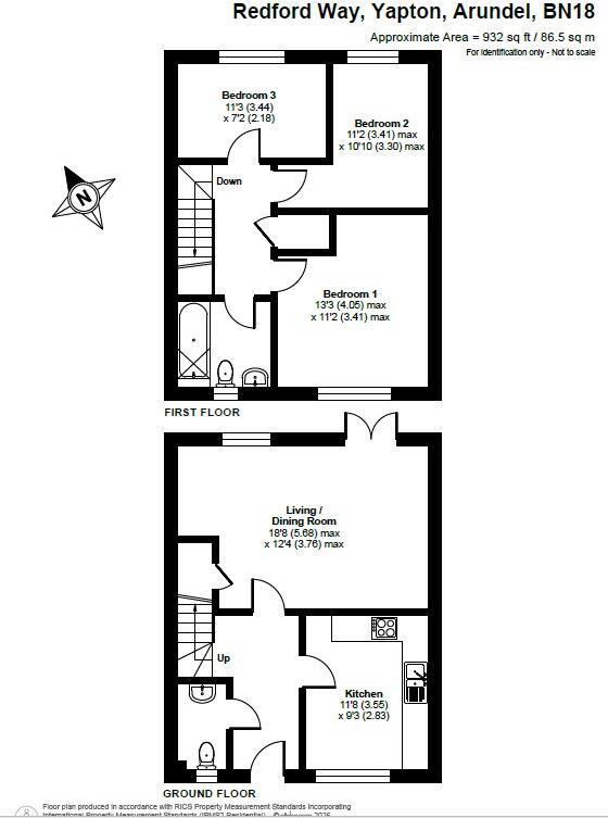 Redford Way, Yapton, Arundel floorplan