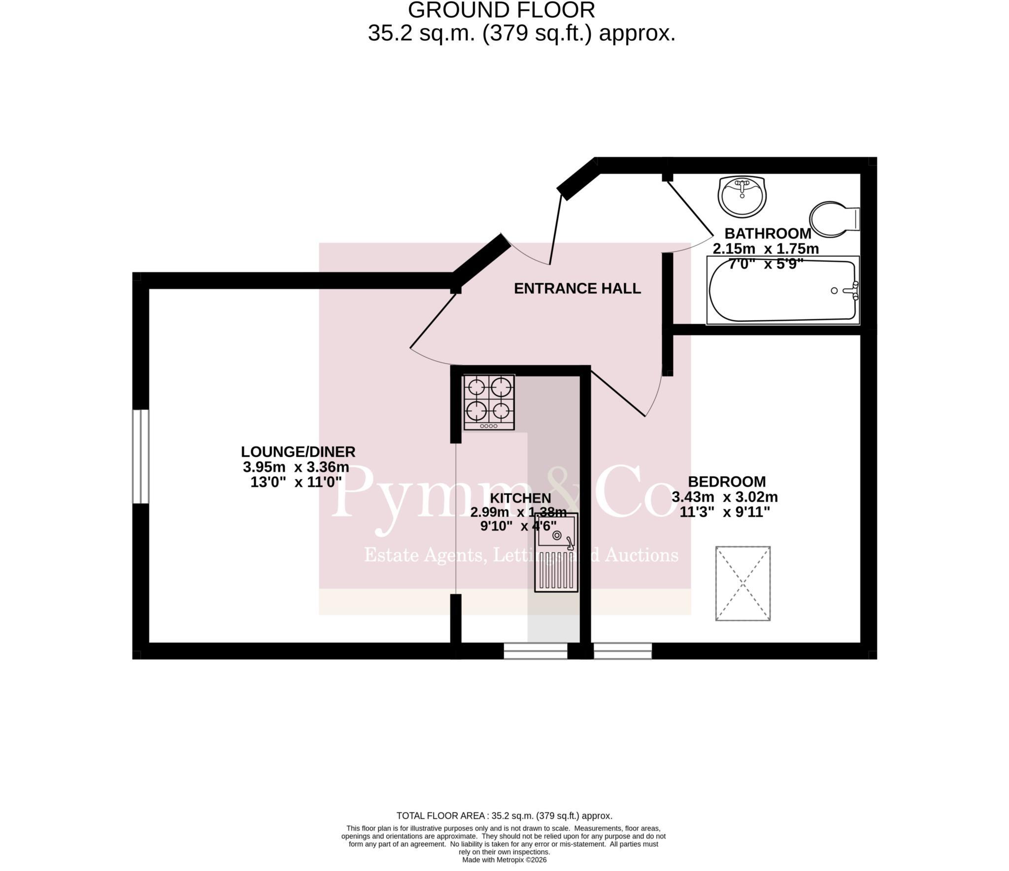 Cabbell Road, Cromer floorplan