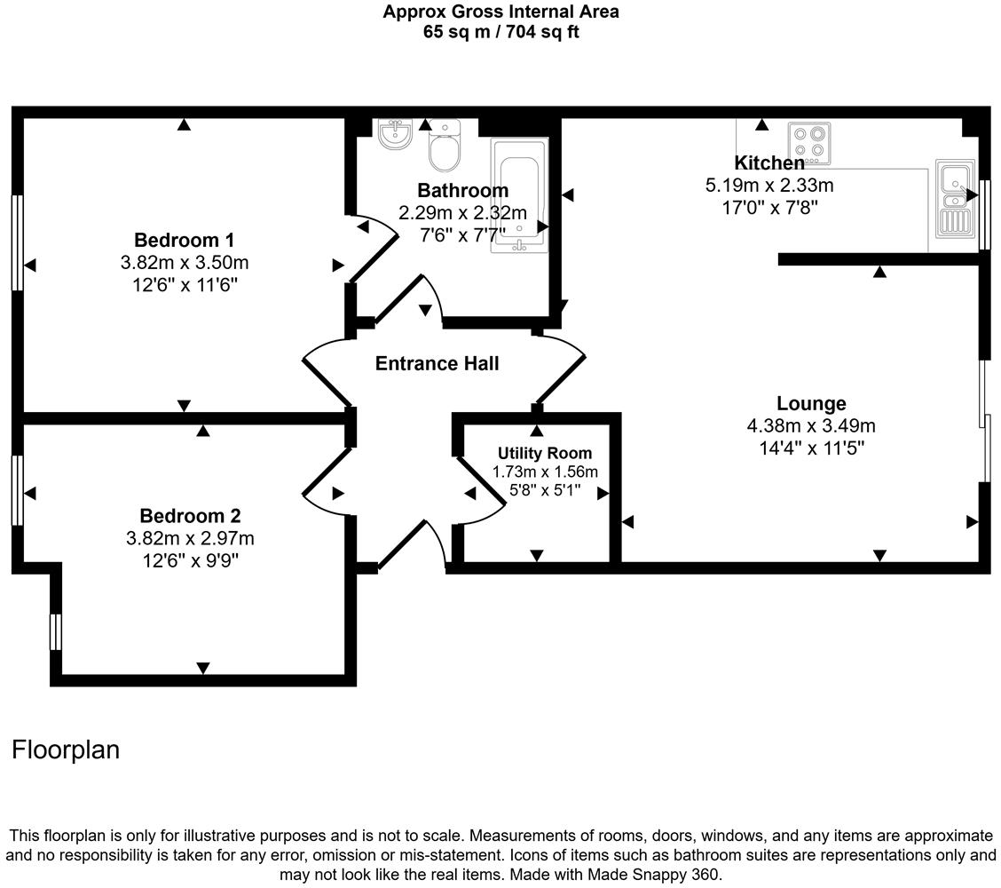 Chesterfield Road, Sheffield floorplan