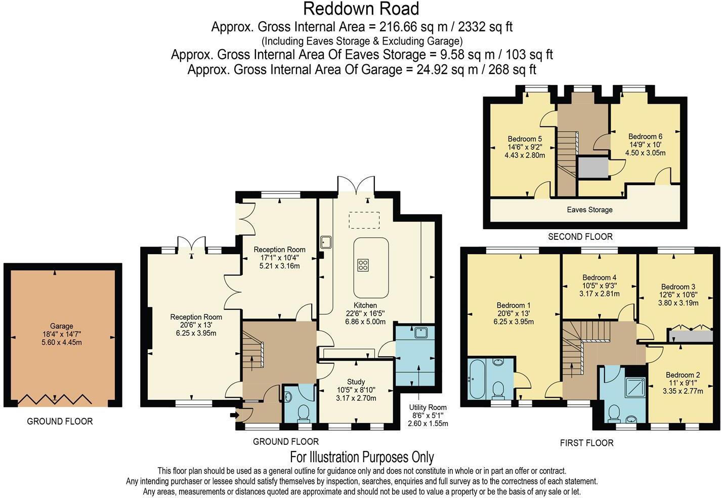 Reddown Road, Coulsdon floorplan
