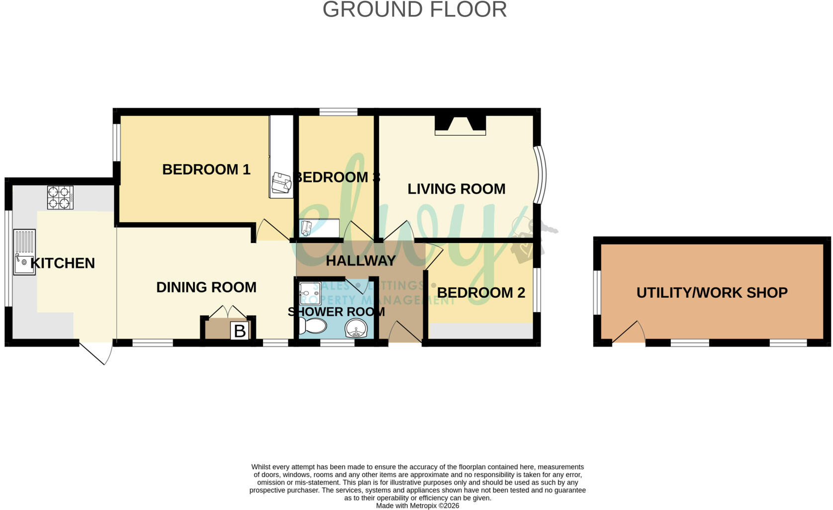 Oakwood Road,  Rhyl, LL18 floorplan