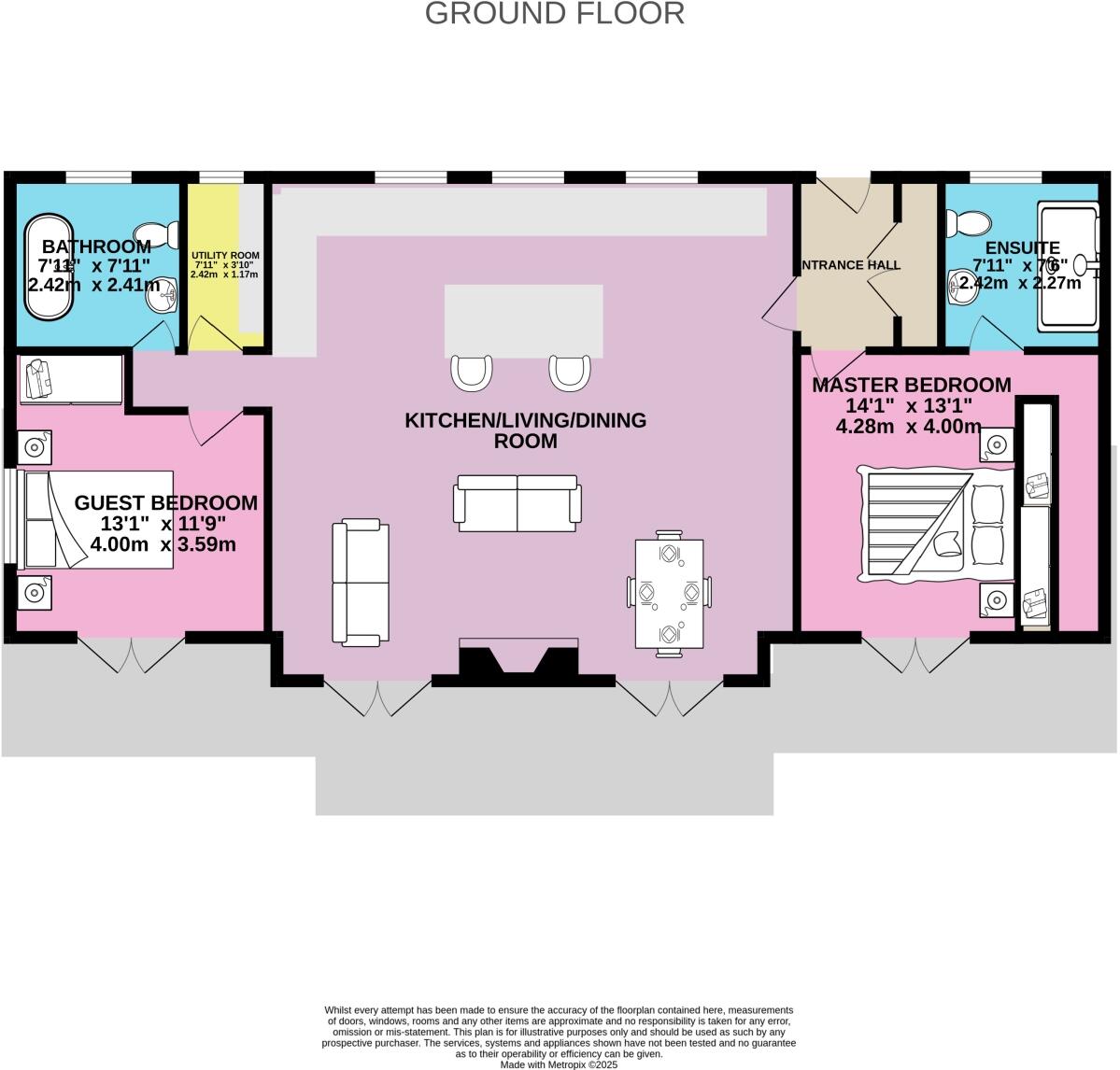 30 Lakeside Walk, Yarwell Mill Country Park Mill Road, Yarwell, Peterborough floorplan