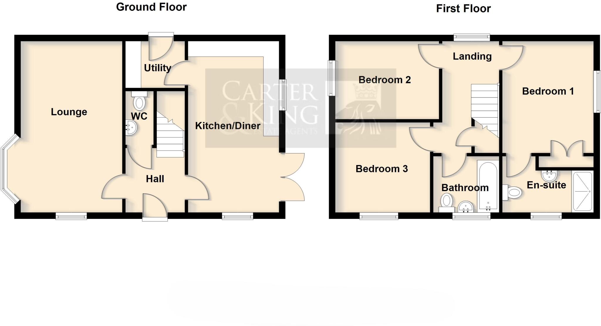 St. Gabriels Way, Houlton, Rugby floorplan