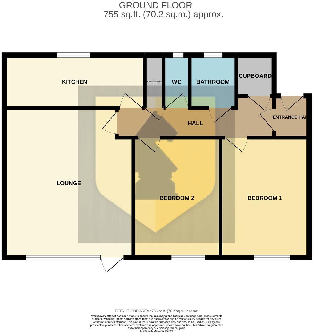 Exeter Place, Northampton, NN1 floorplan