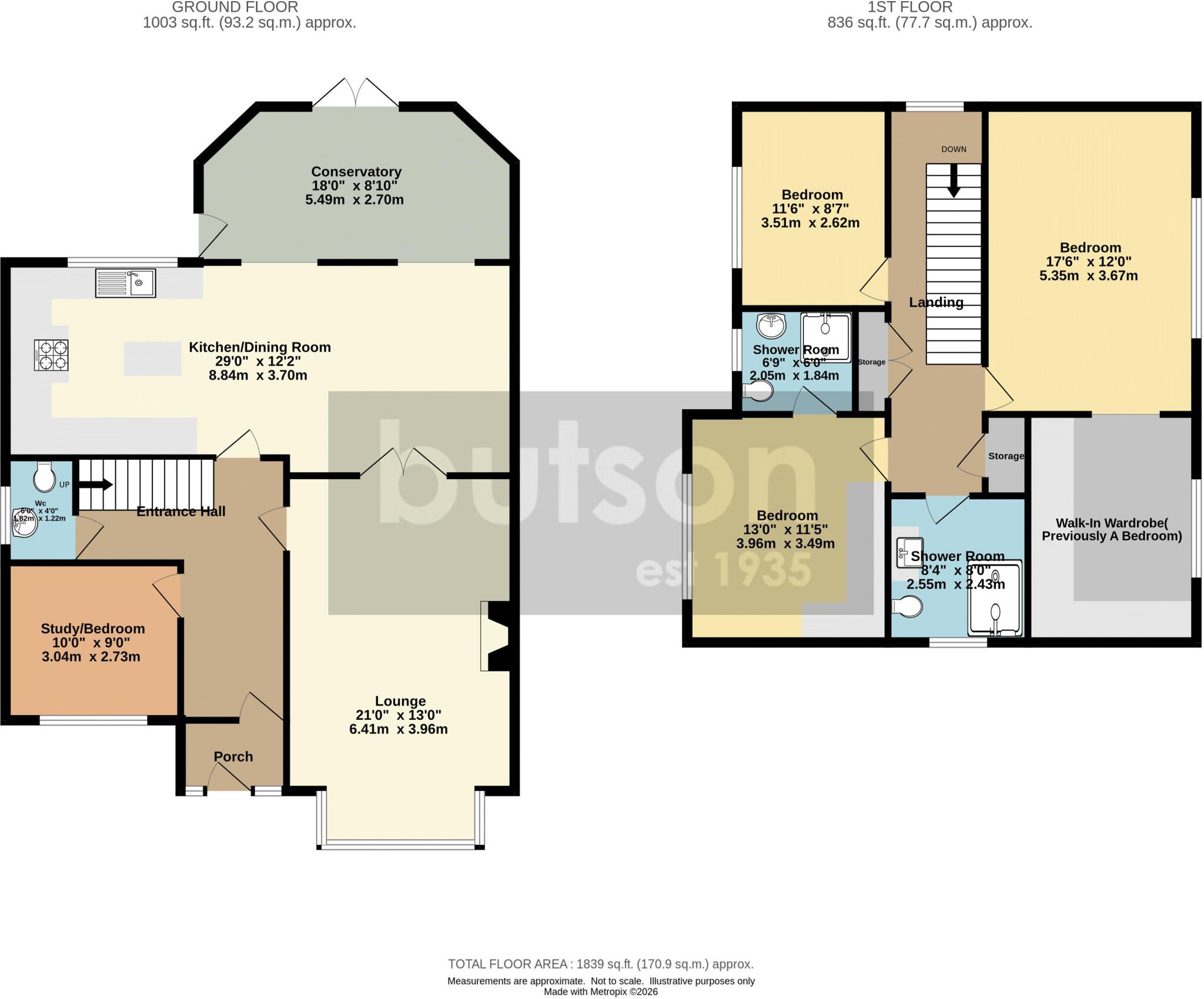 116 Breck Road, Poulton-Le-Fylde, FY6 7HT floorplan