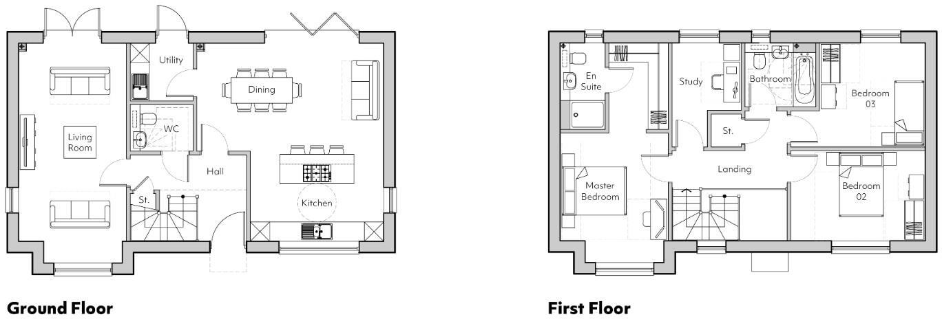 Plot 6, Farmstead Manor, Woodham Ferrers floorplan