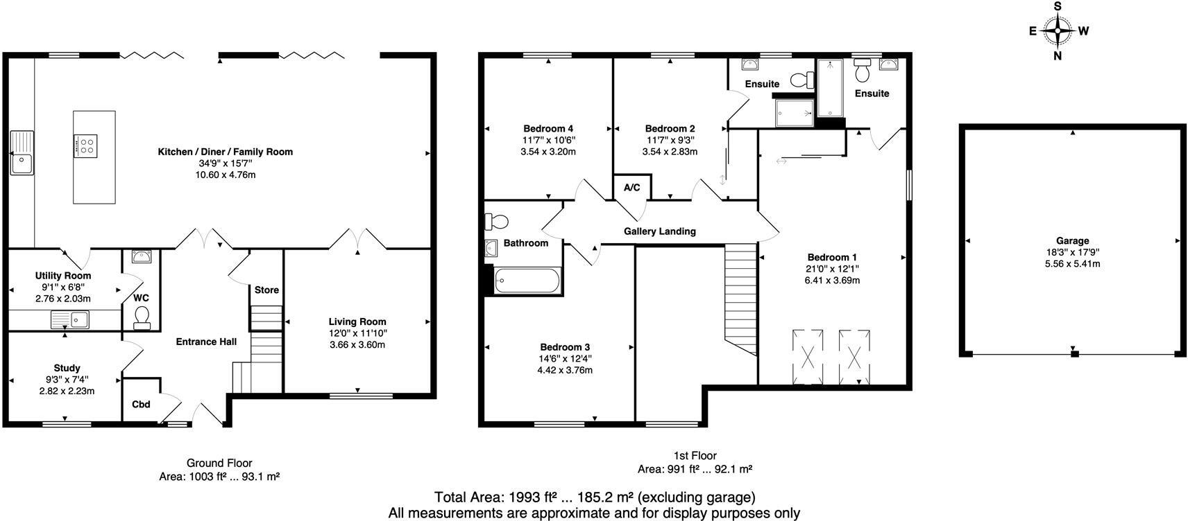 Stoneleigh Drive Daventry Northamptonshire floorplan