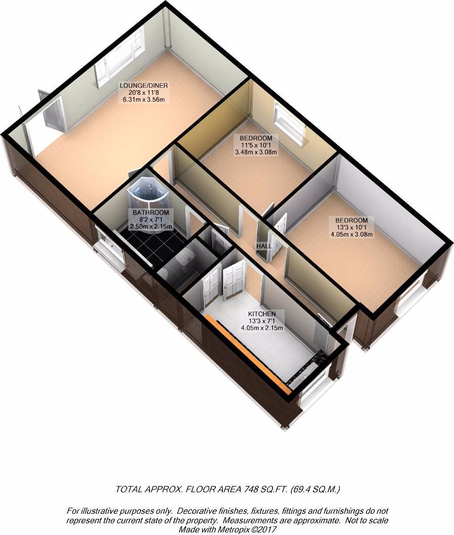 NO CHAIN - Bridge Road, Desborough, Kettering floorplan