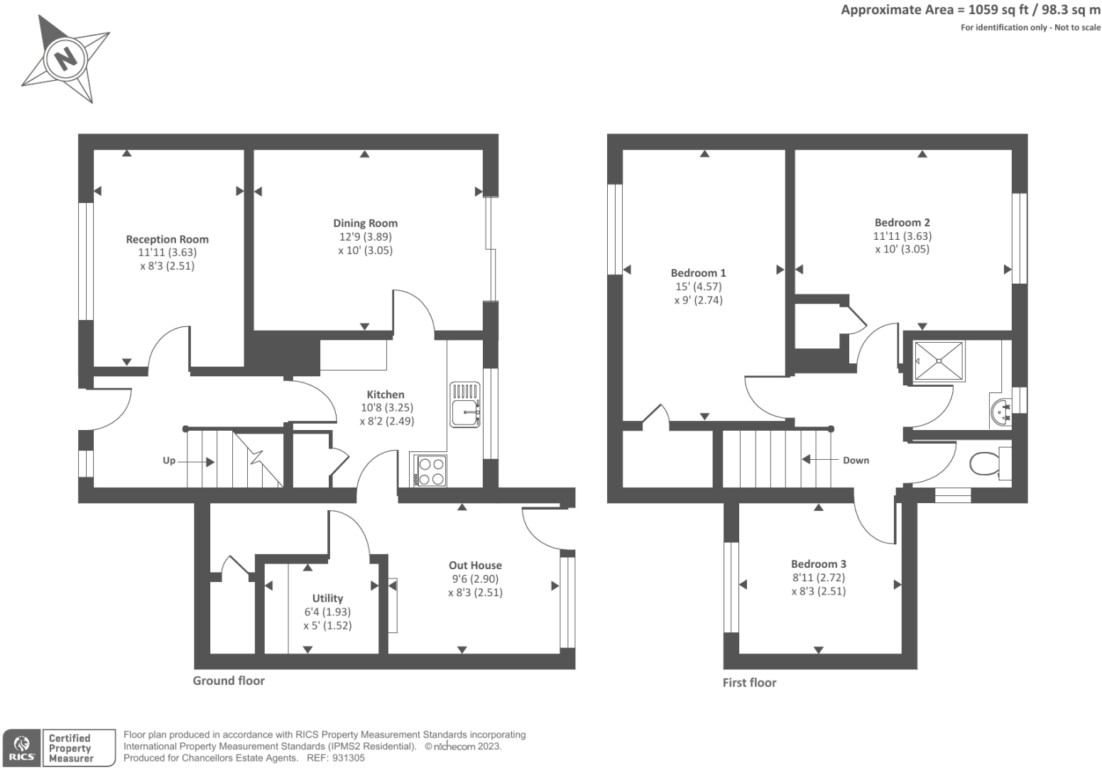Nuffield Road, Headington, Oxford, OX3 floorplan