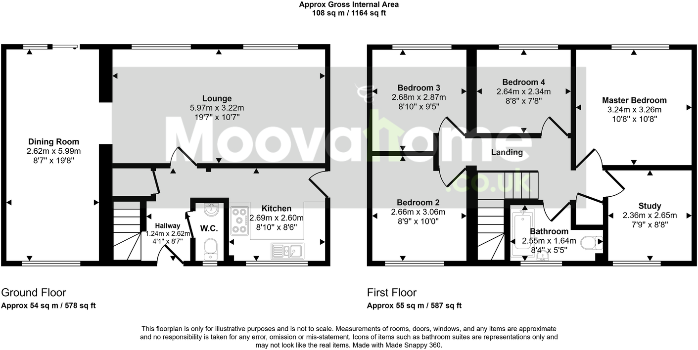 Wheatlands, Haydon Wick, Swindon, SN25 1RL floorplan