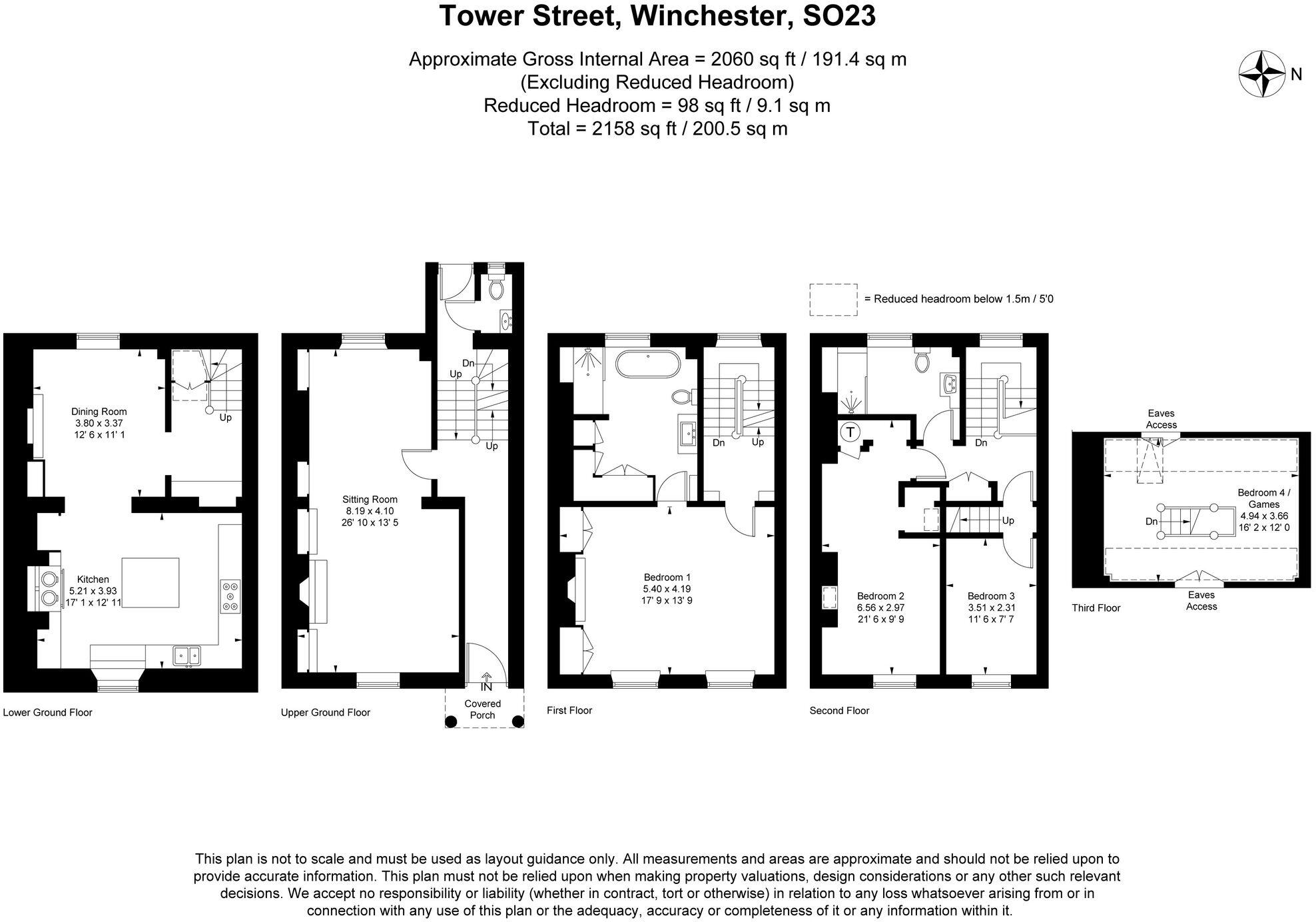 Tower Street, Winchester, SO23 floorplan