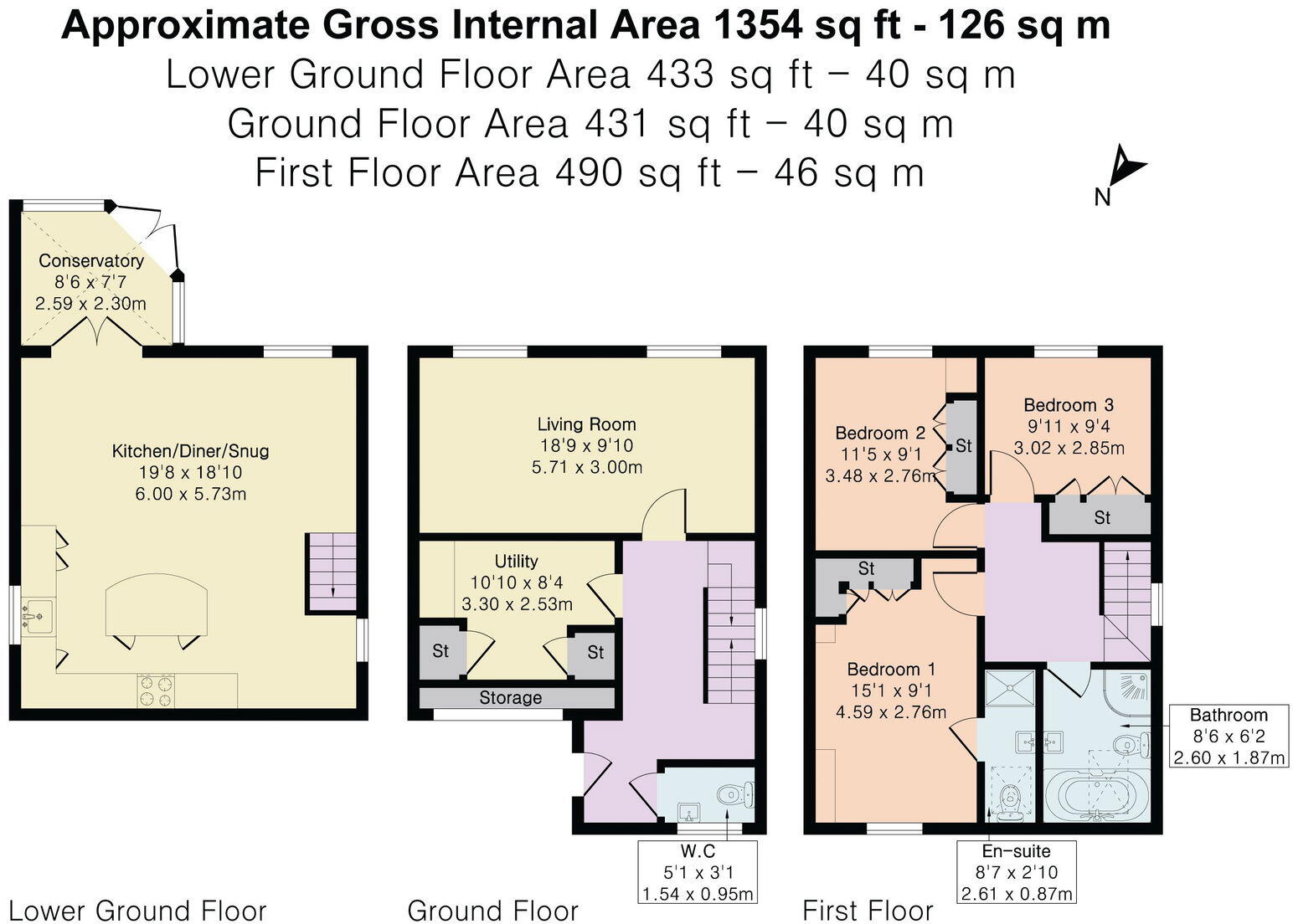 15a New Road, Greetland HX4 8JN floorplan