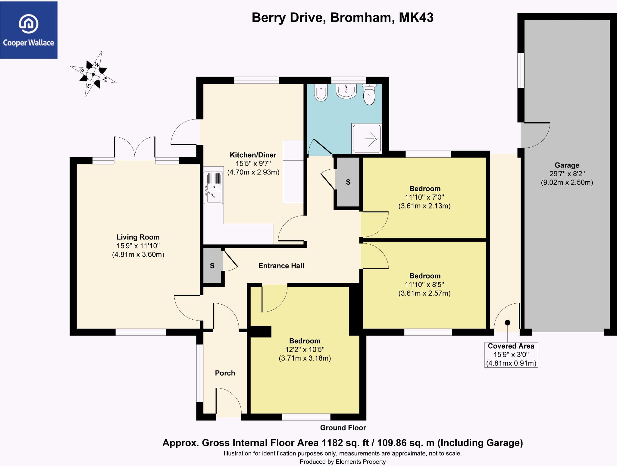 Berry Drive, Bromham MK43 floorplan