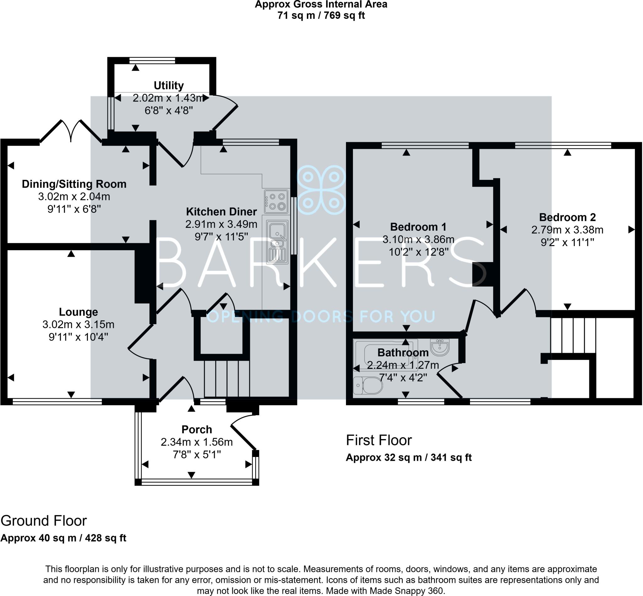 Withens Road, Birstall, Batley floorplan