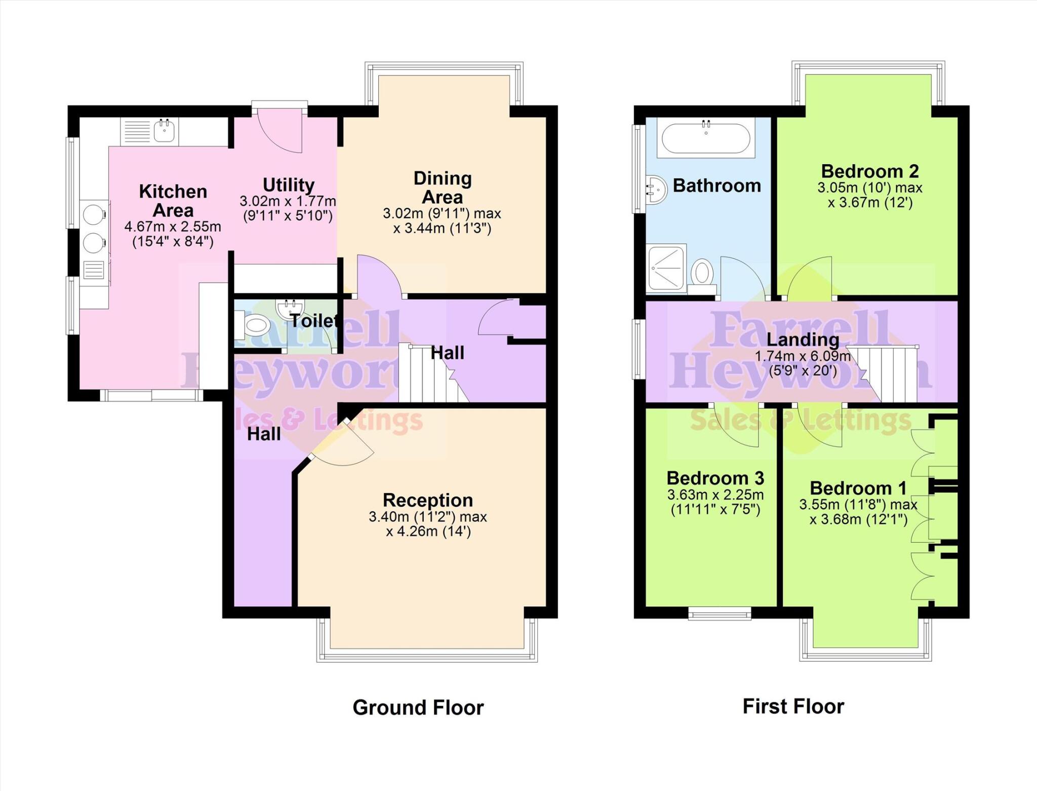 Devonshire Road, Blackpool floorplan