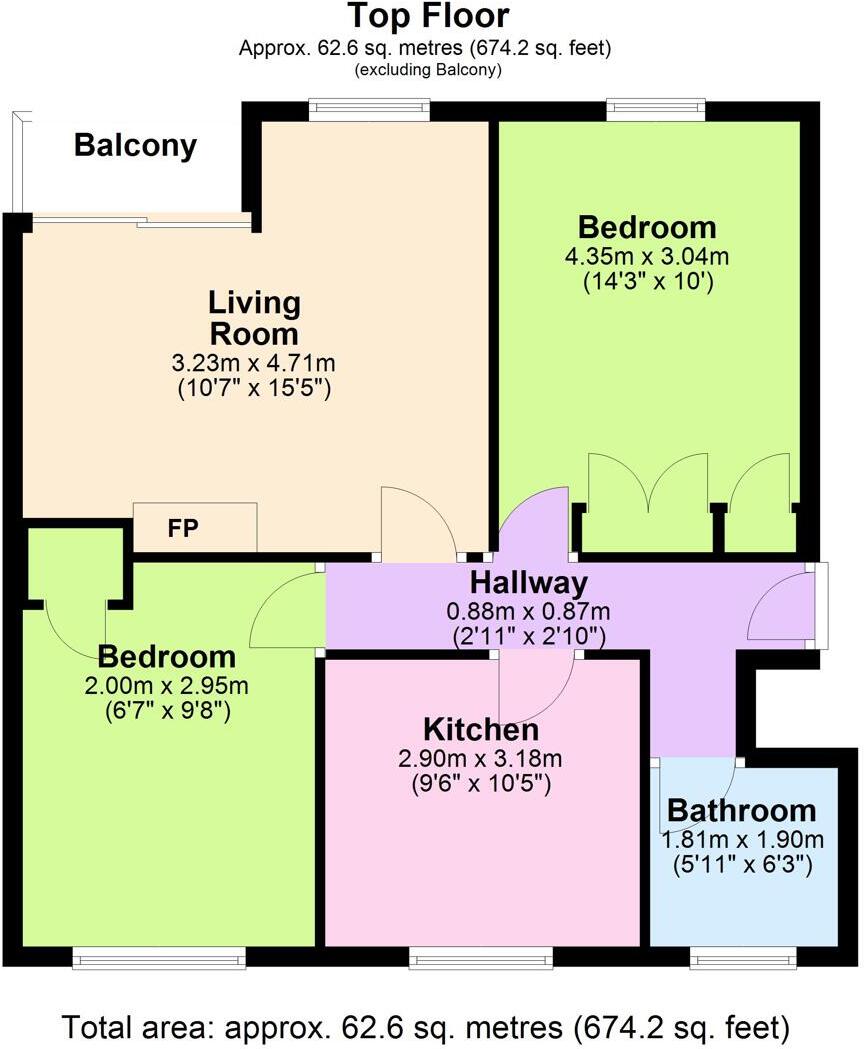 9, Eastfield, Tarbert floorplan