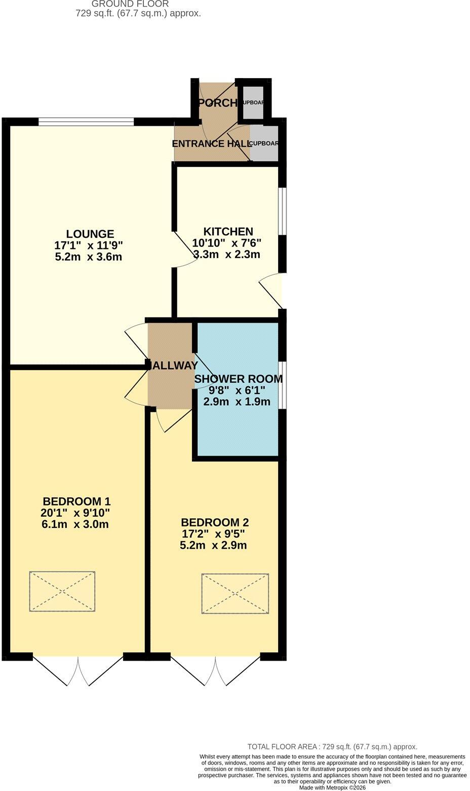 Hawthorn Road, Denton, Manchester, Greater Manchester, M34 floorplan