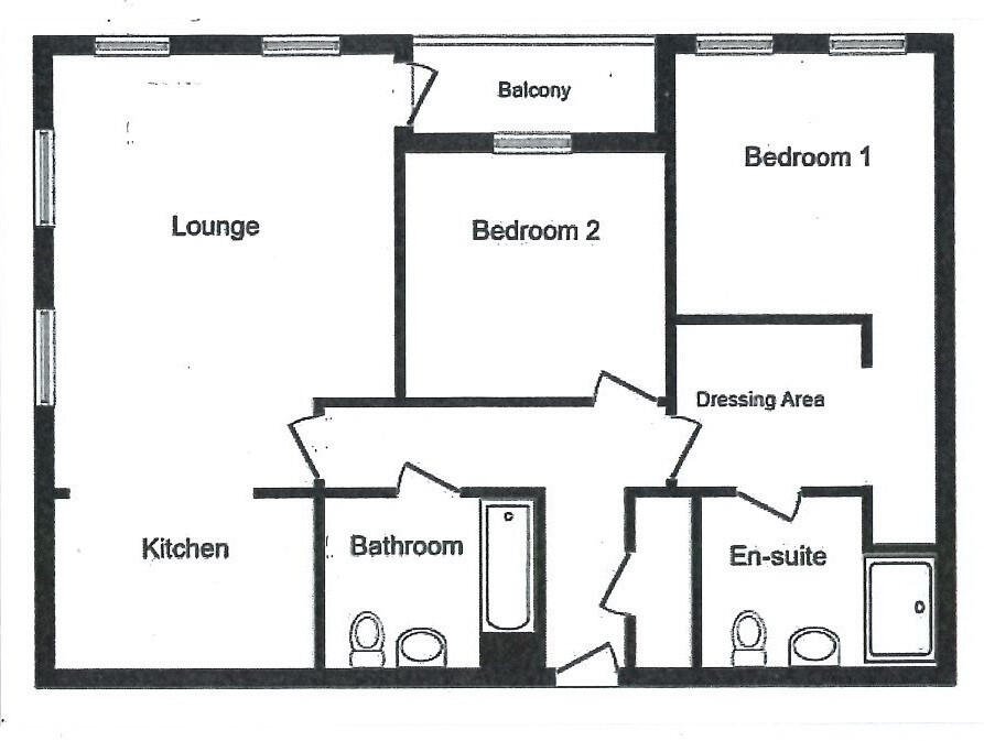 Millennium Tower, Salford, Salford, Lancashire, M50 floorplan