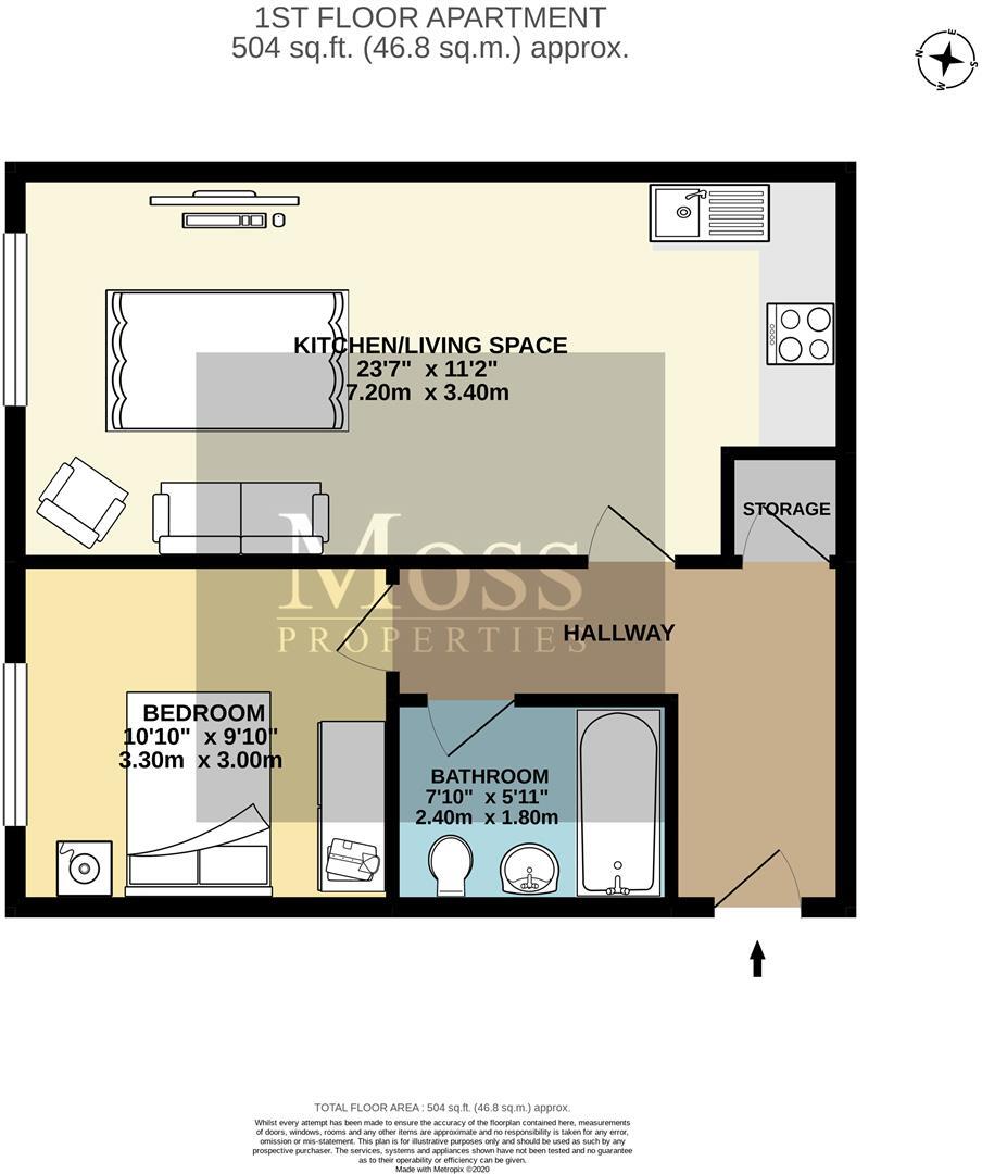White Rose Apartments, White Rose Way, Doncaster floorplan
