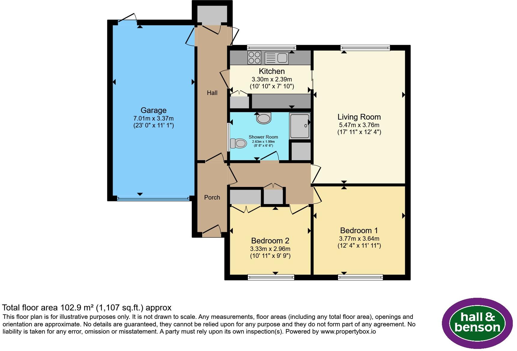 St. Lawrence Close, Heanor floorplan