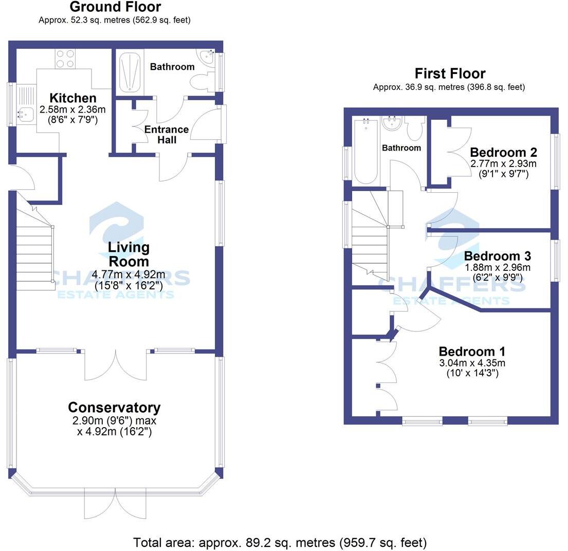 3, High House Court, Shaftesbury floorplan