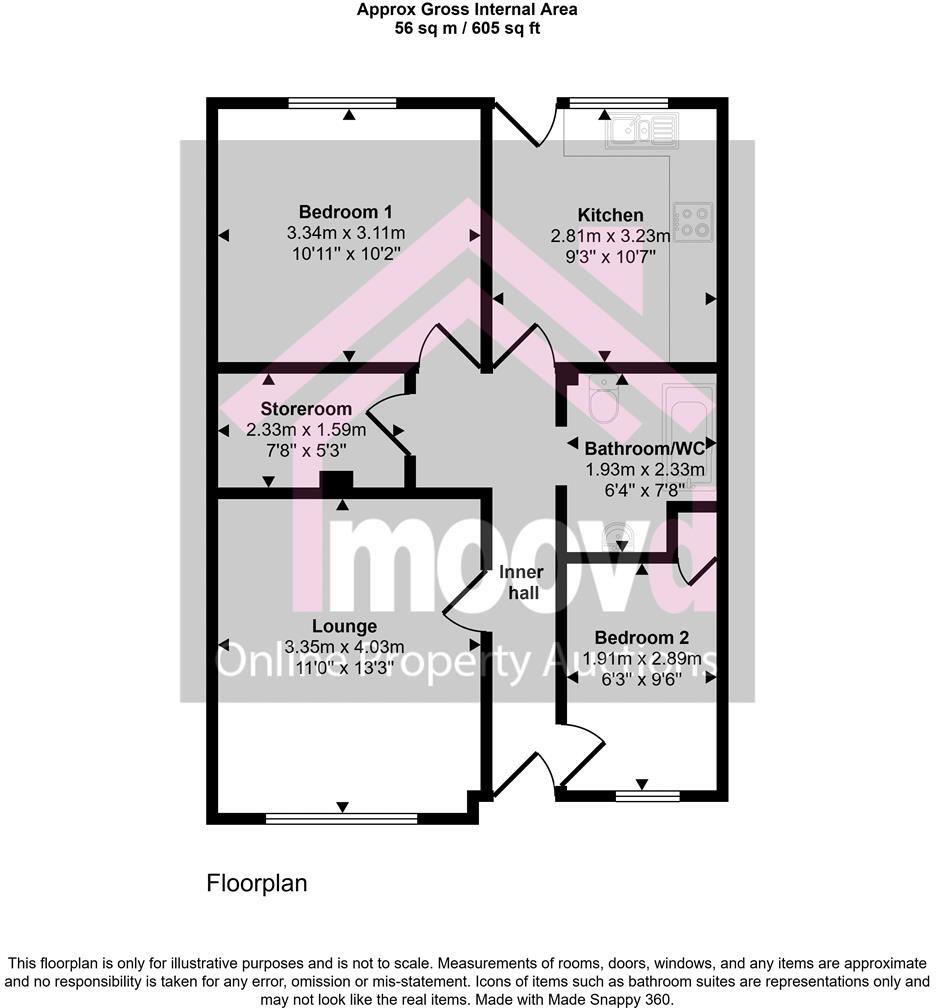 Elvet Close, West Cornforth, Ferryhill floorplan