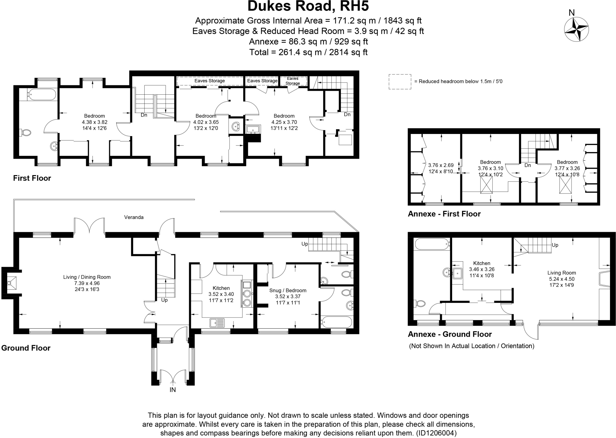 Dukes Road, Newdigate floorplan