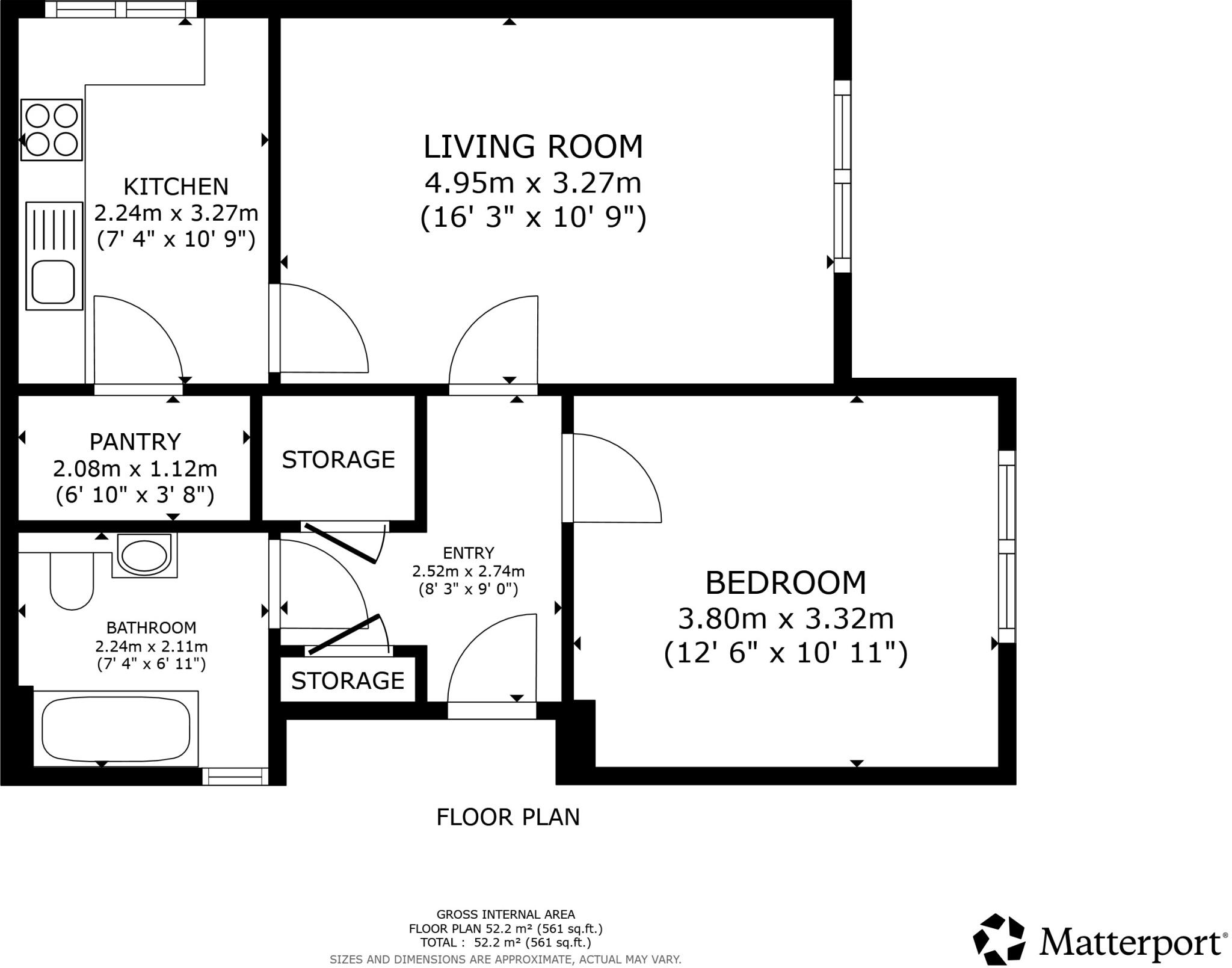 John R Gray Road, Dunblane, Stirlingshire, FK15 floorplan