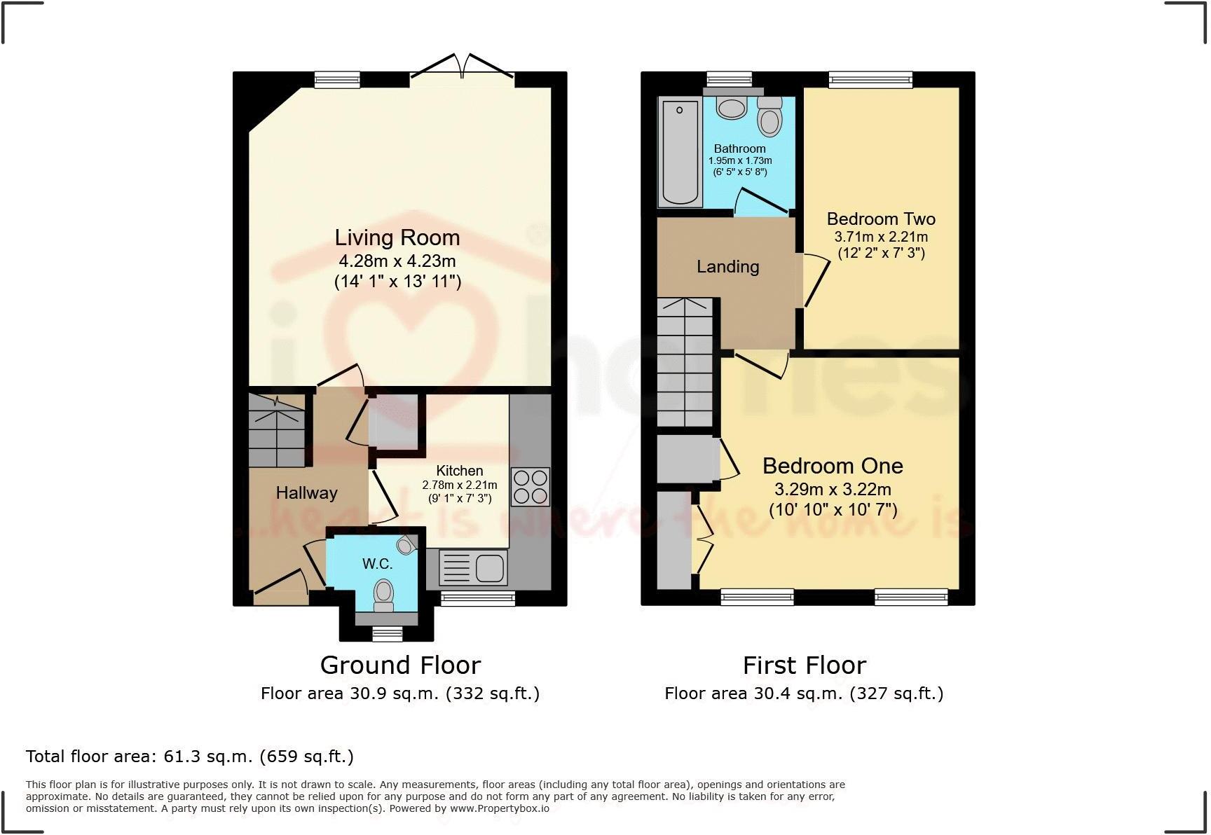 Arbury Grove, Walsall floorplan