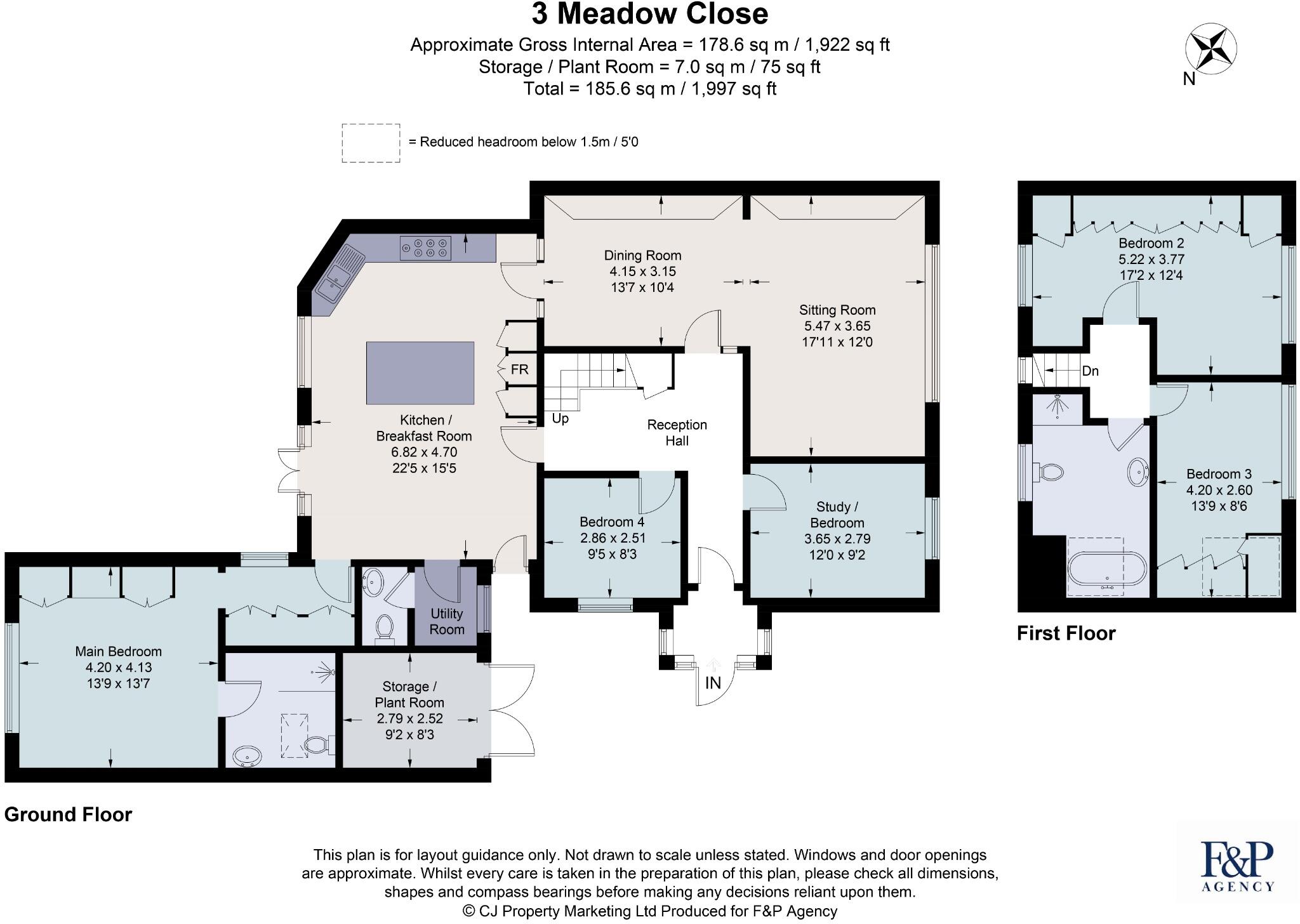 Meadow Close, Marlow floorplan