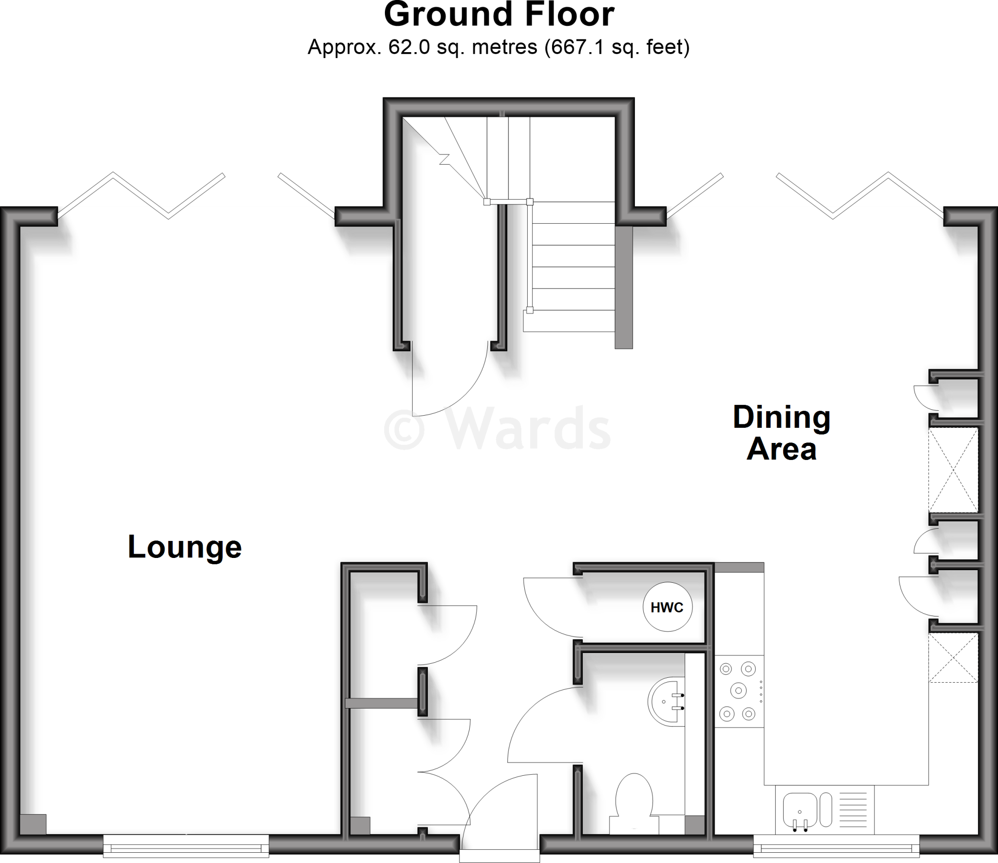 Clock House Rise, Coxheath, Maidstone, Kent floorplan