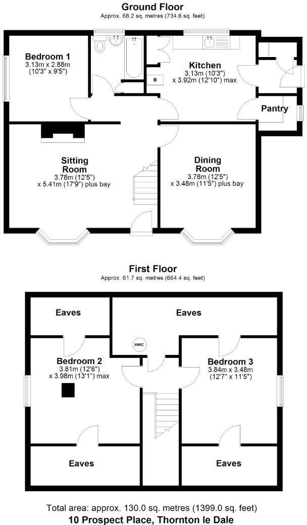 10 Prospect Place, Thornton-le-dale, North Yorkshire floorplan