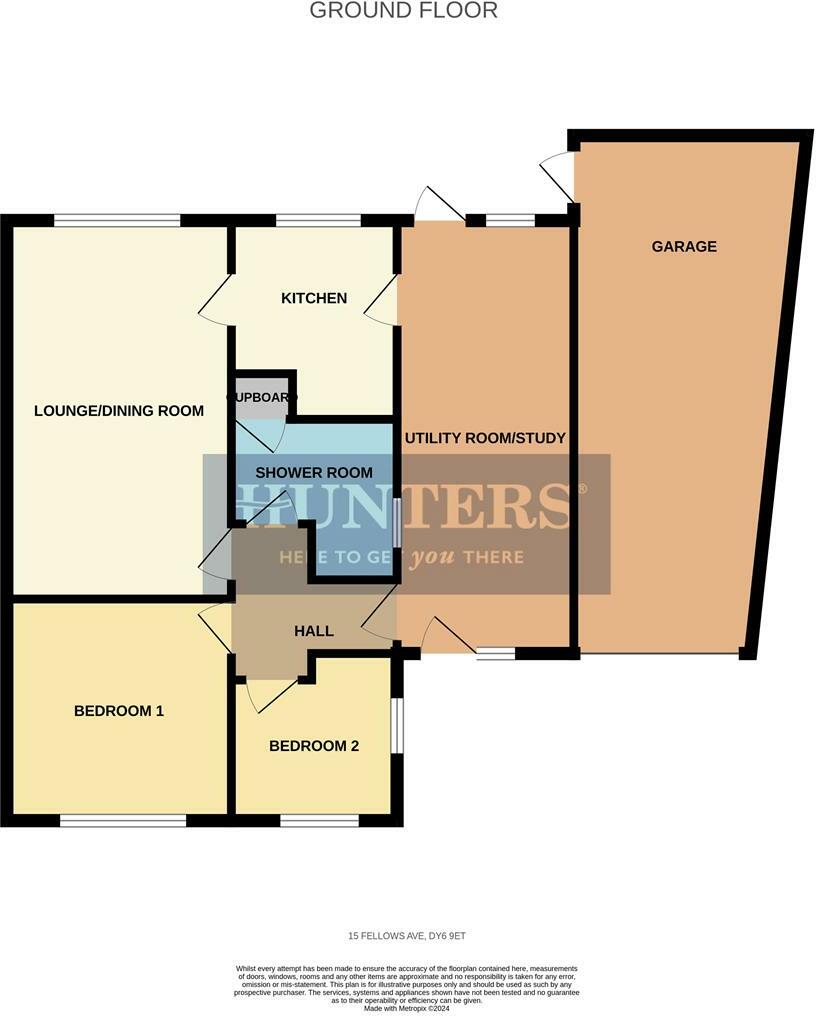 Fellows Avenue, Kingswinford, DY6 9ET floorplan