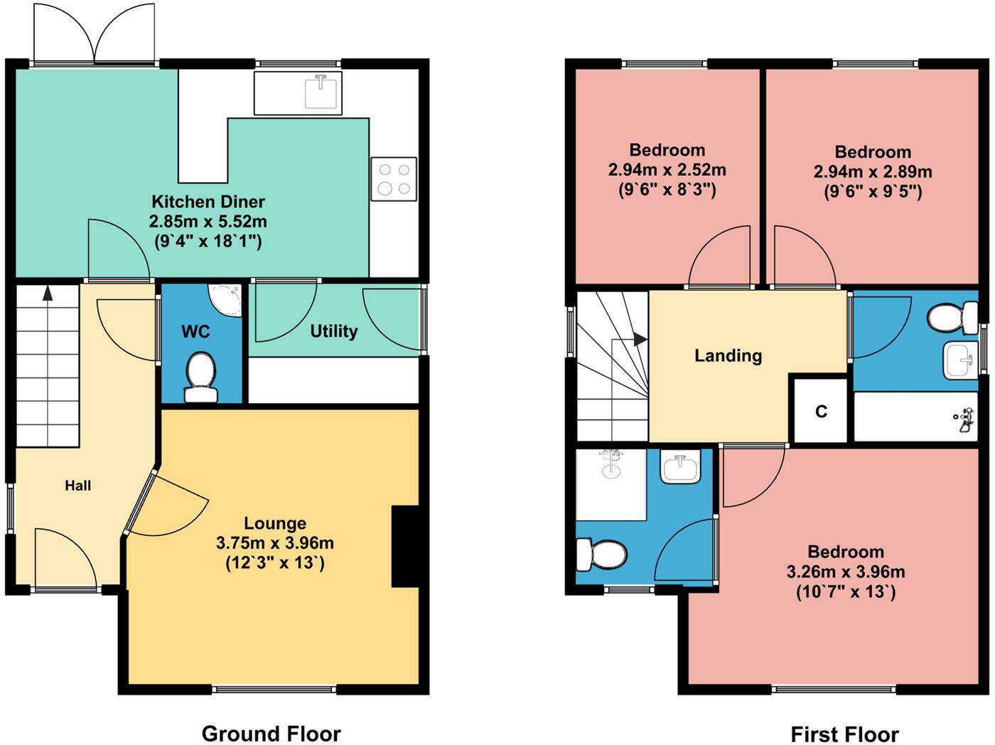 Glaramara Drive, Carlisle floorplan